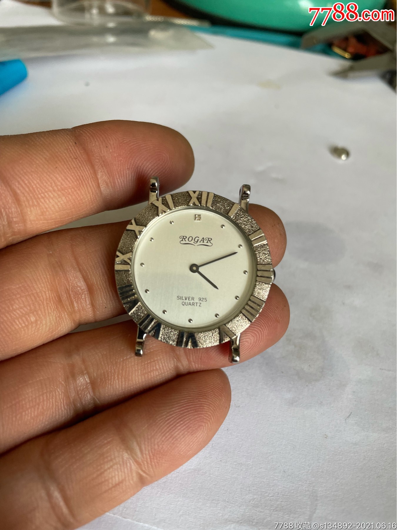 好品日产rogar925银男石英表_手表/腕表_第1张_7788钟表收藏