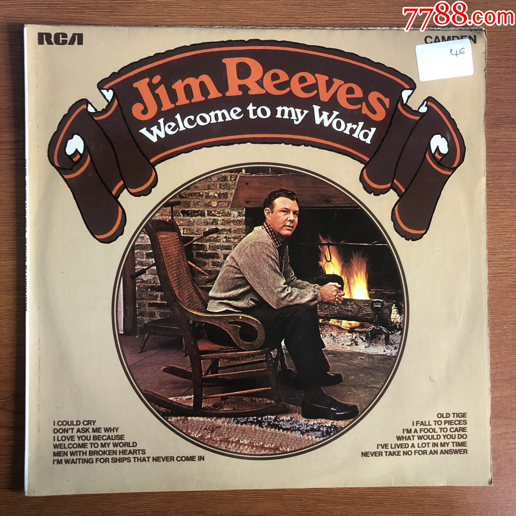 吉姆·里夫斯-欢迎来到我的世界-12寸黑胶lp-b39