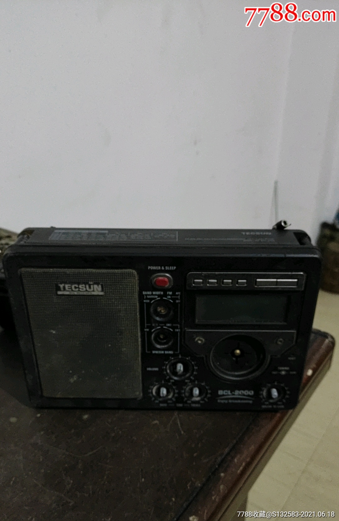 德生bcl～2000配件机(插电处已坏)