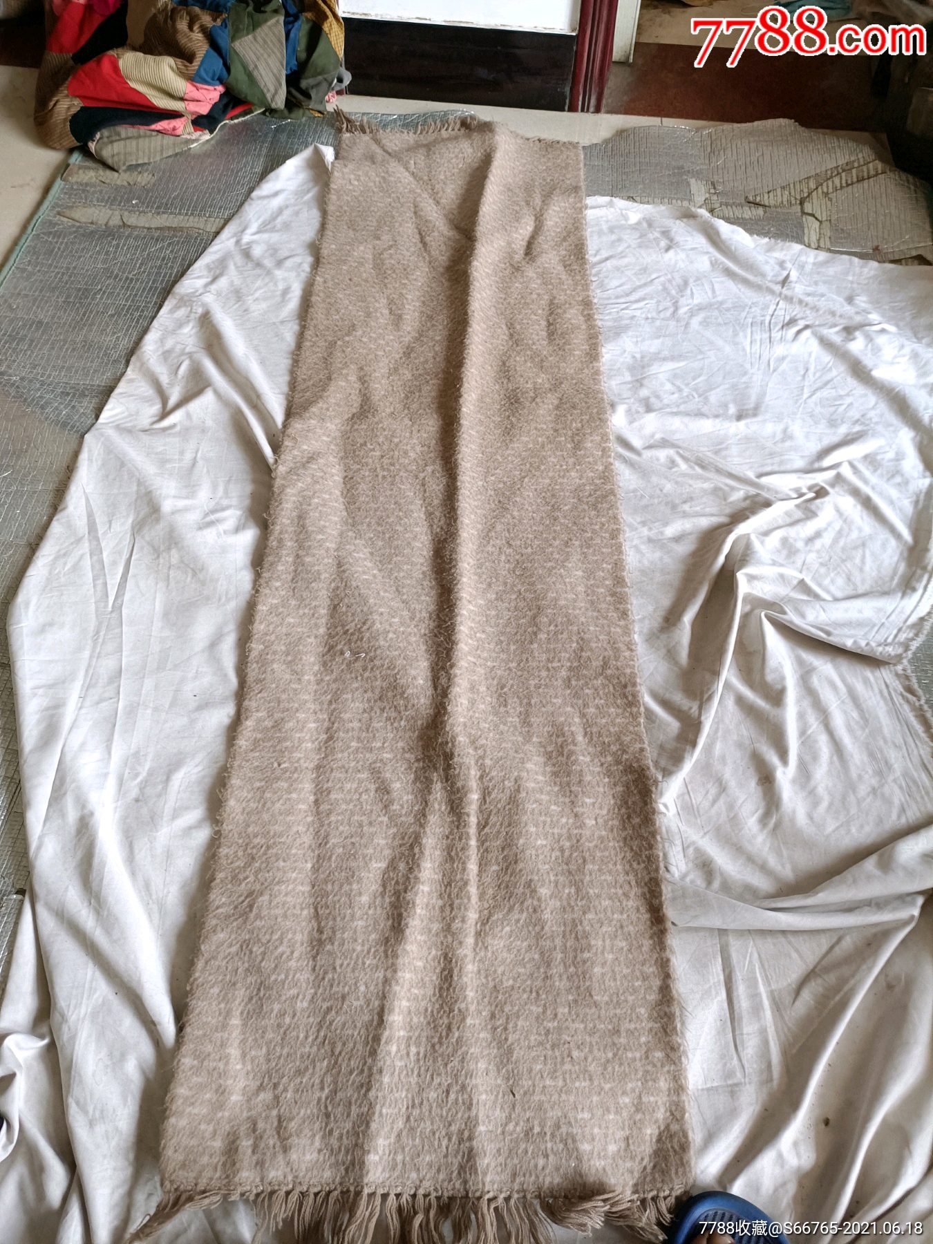 怀旧80年代老上海光荣牌围巾