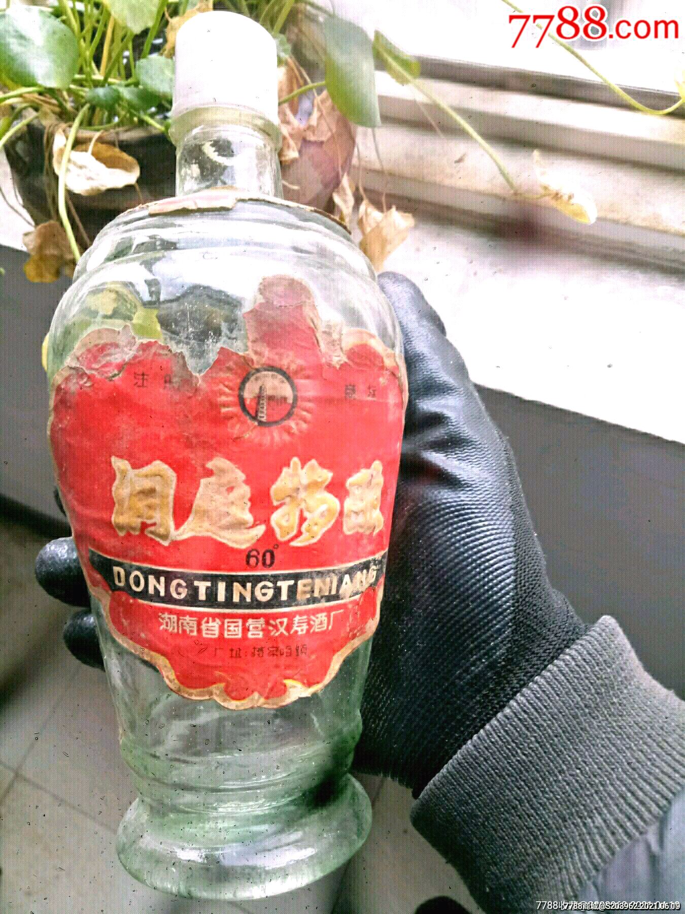早期国营60度洞庭特酿酒瓶子