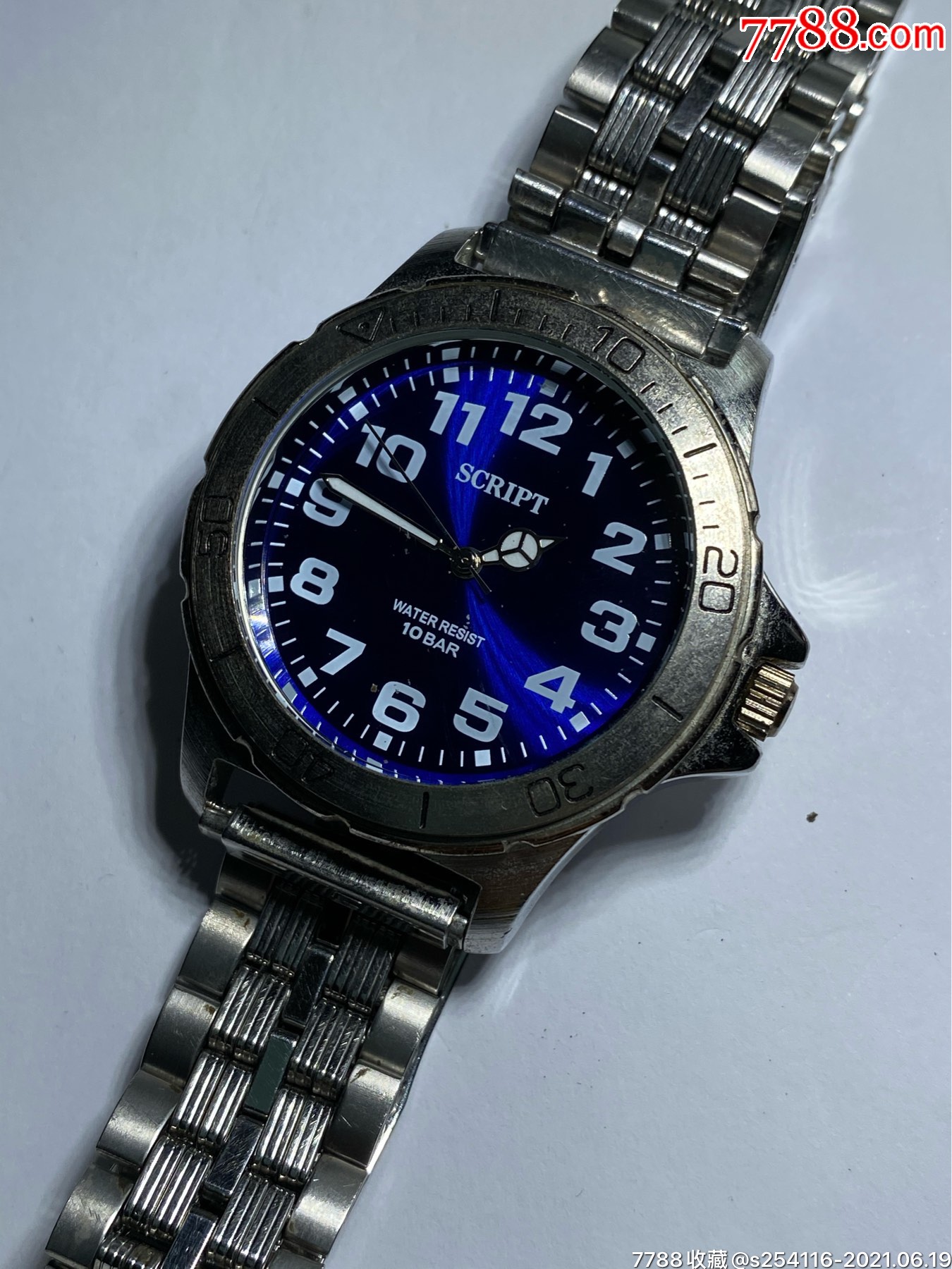 日本j-axis石英男表script系列表盘40mm厚12mm表带长20cm10_手表/腕表