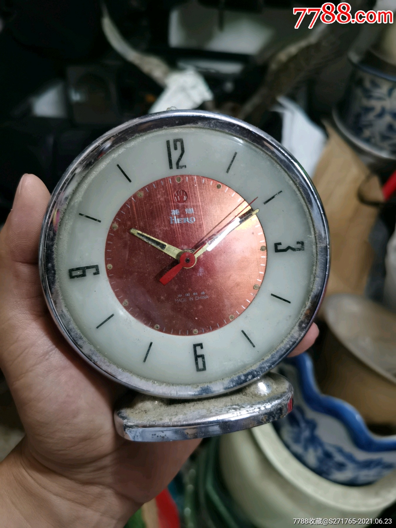 英雄牌老时钟