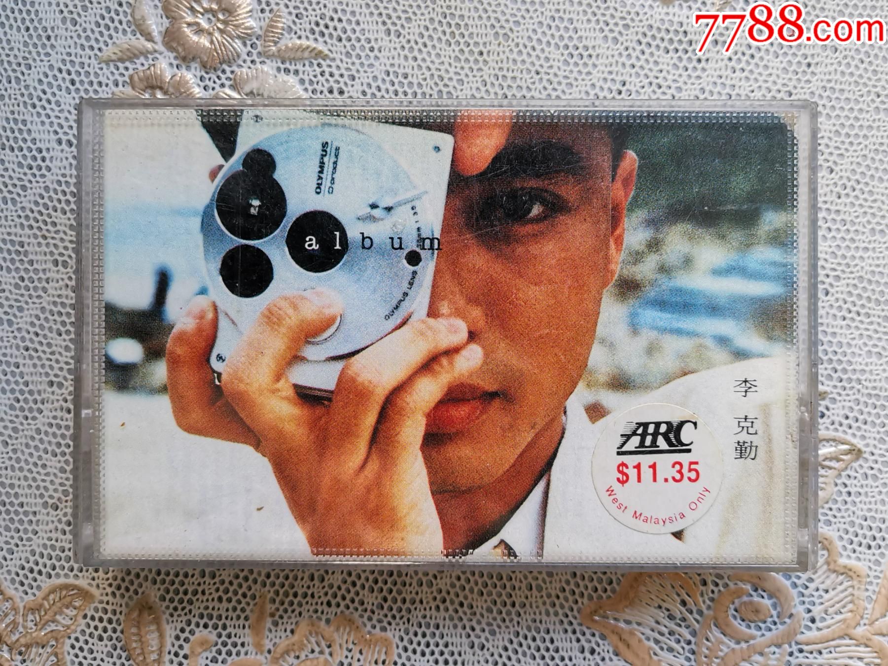 李克勤《album》1993年粤语专辑,星光唱片原版磁带,音质一般
