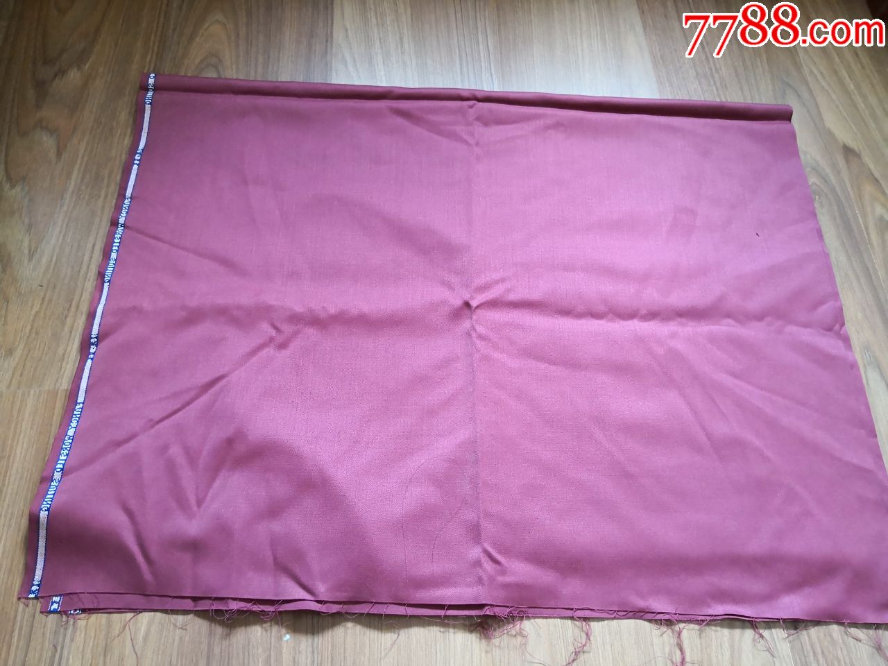 老式毛料布一块