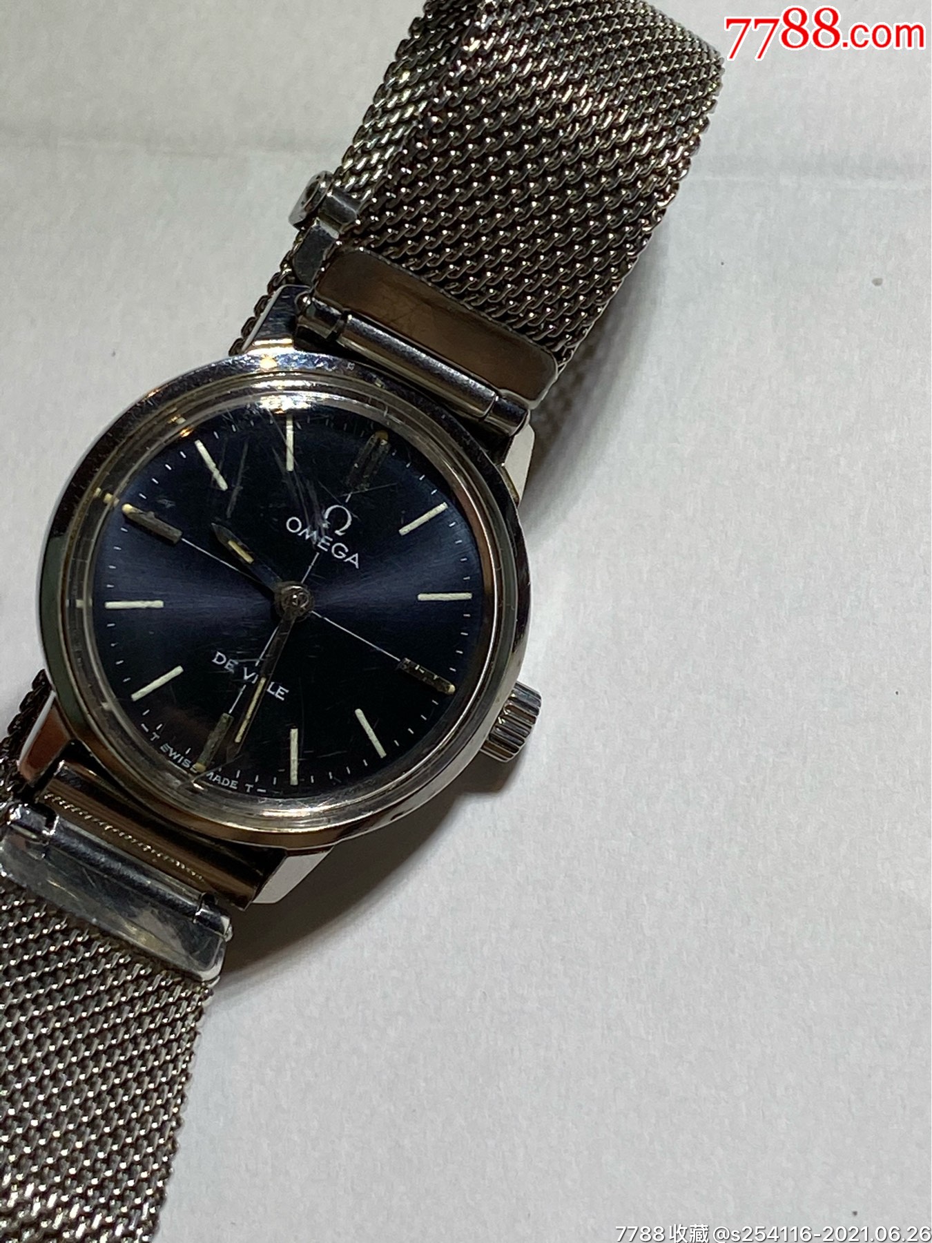 瑞士原装正品omega欧米伽机械女表走时好表盘225mm厚7mm镀金特价260