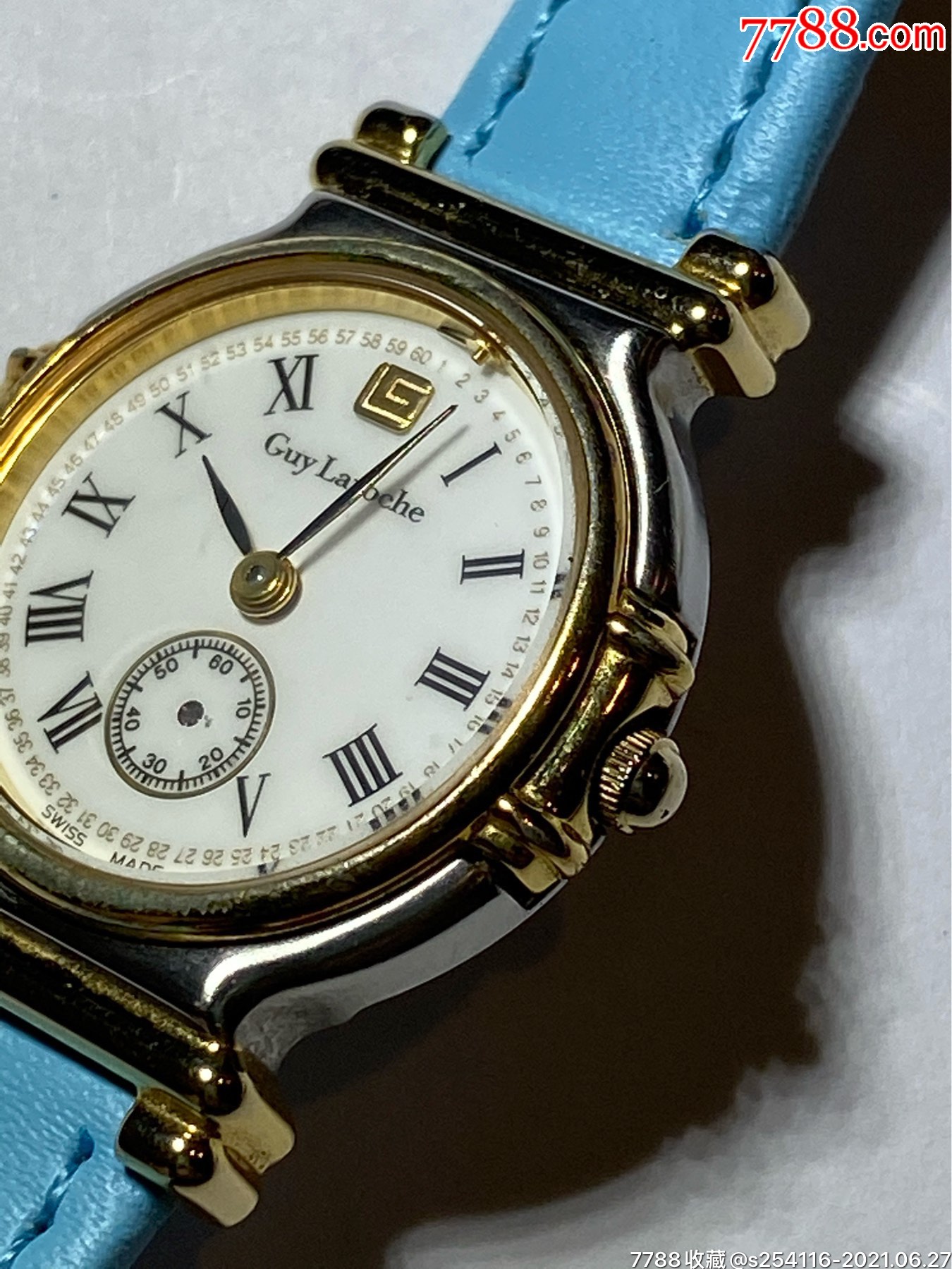 首页 拍卖 手表/腕表 >> 瑞士原装正品guylaroche姬龙雪石英女表直径