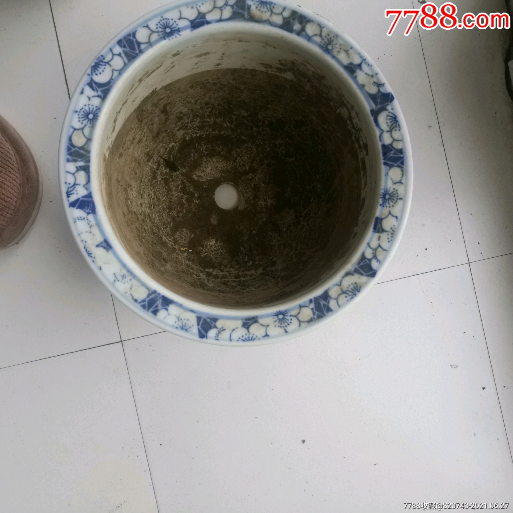 花盆_大青花二手商城【7788老唱片】