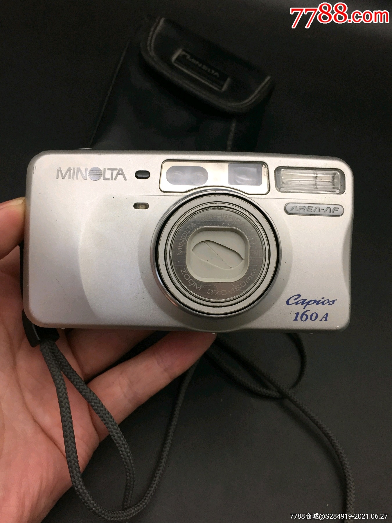 好用带包minolta美能达卡博士capios160a变焦老胶片照相机
