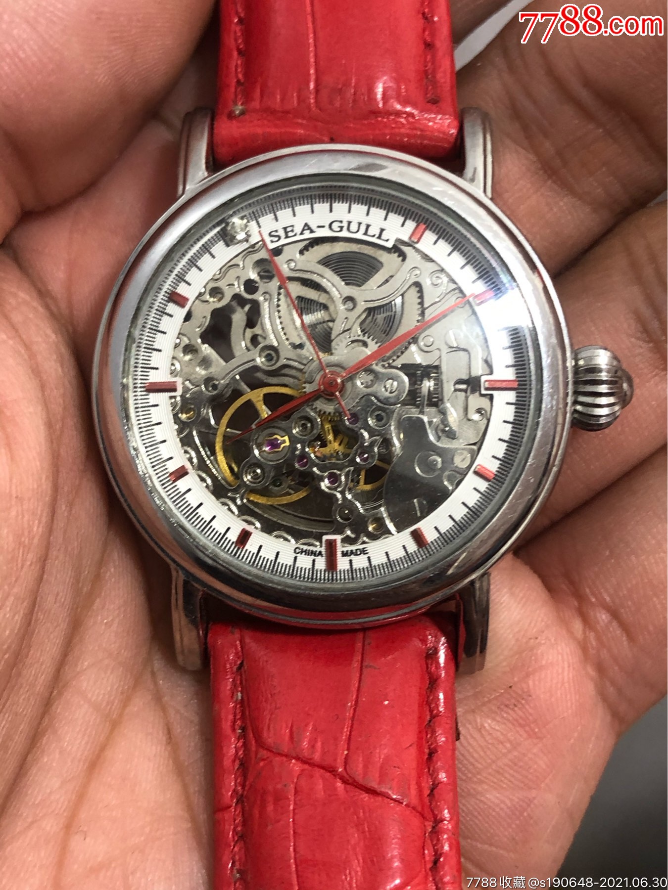 海鸥镂空全自动机械表_手表/腕表_第1张_7788相机收藏