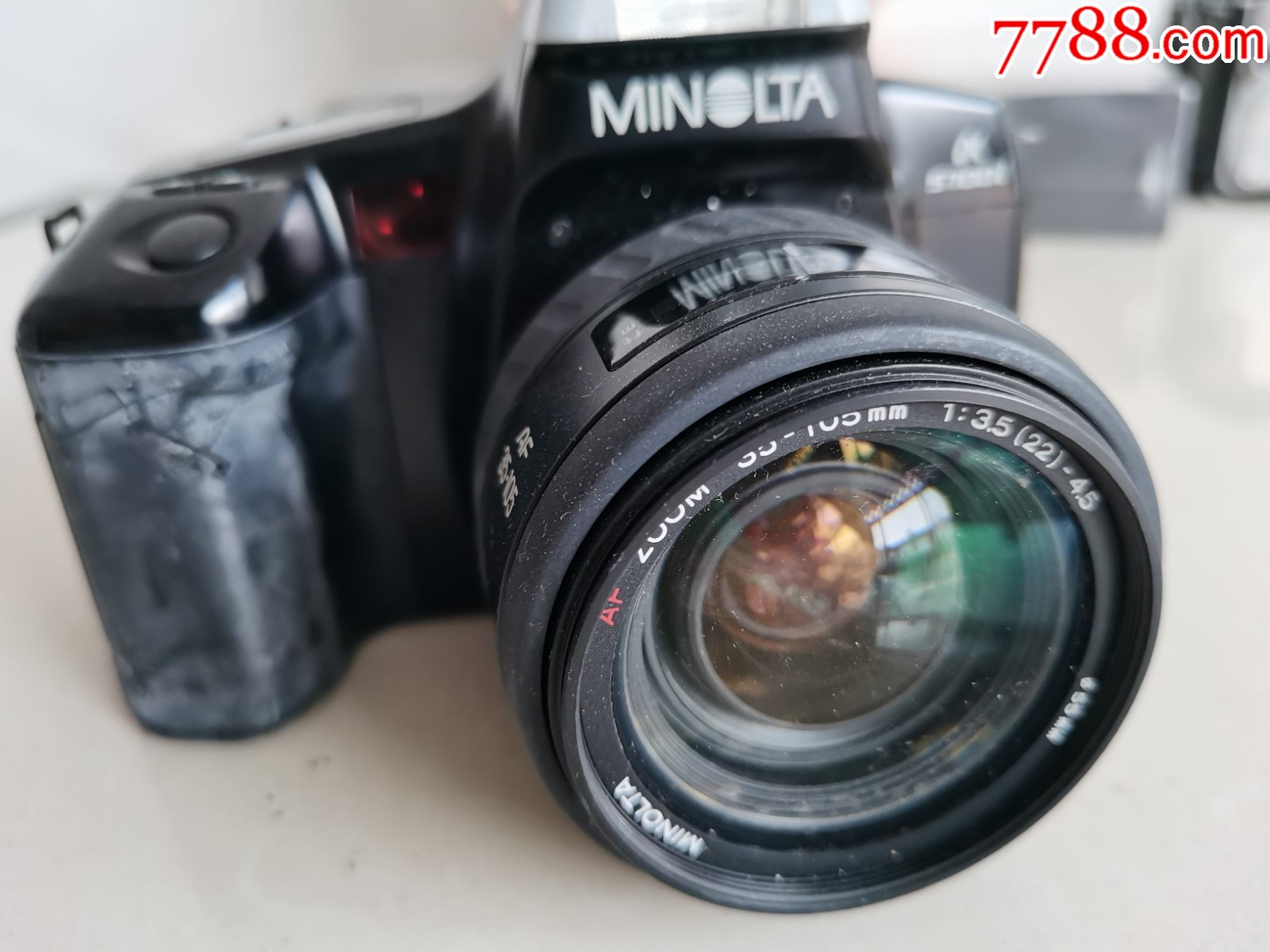 美能达minolta相机单反交卷老相机带镜头