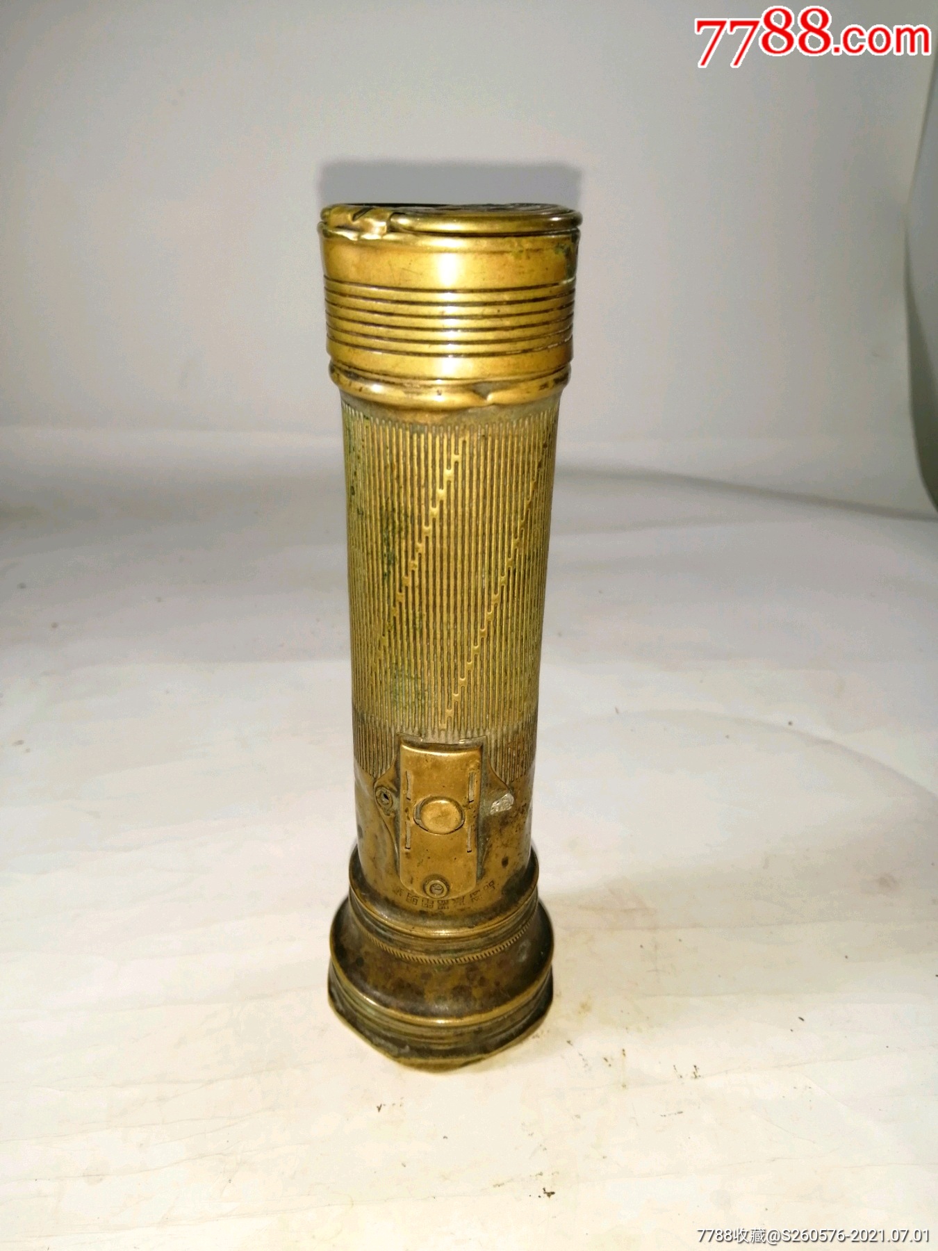 民国时期铜手电筒