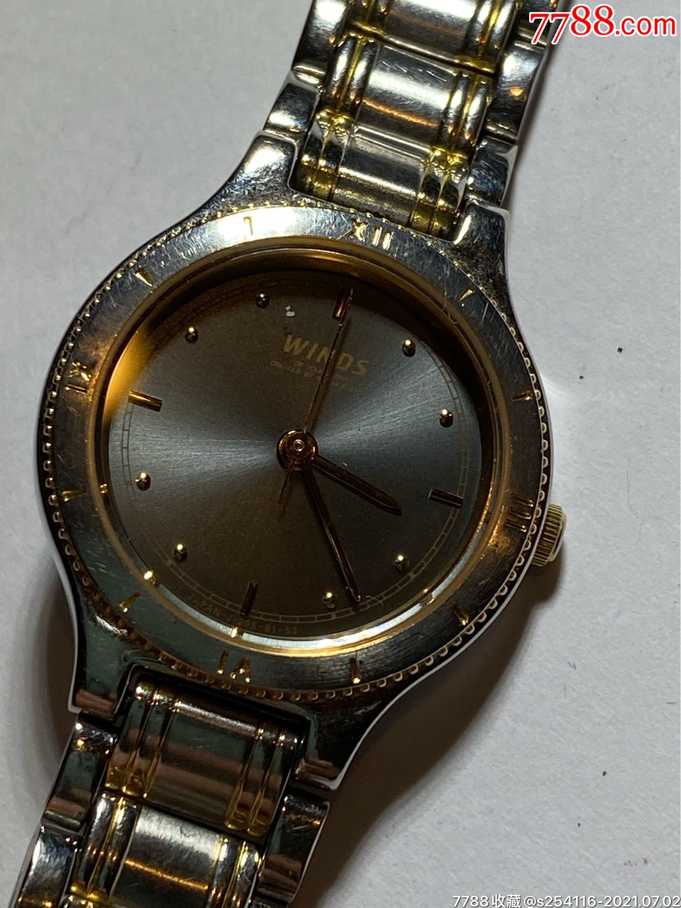 日本品牌ricoh理光石英女表winds系列100米防水295020表盘24mm