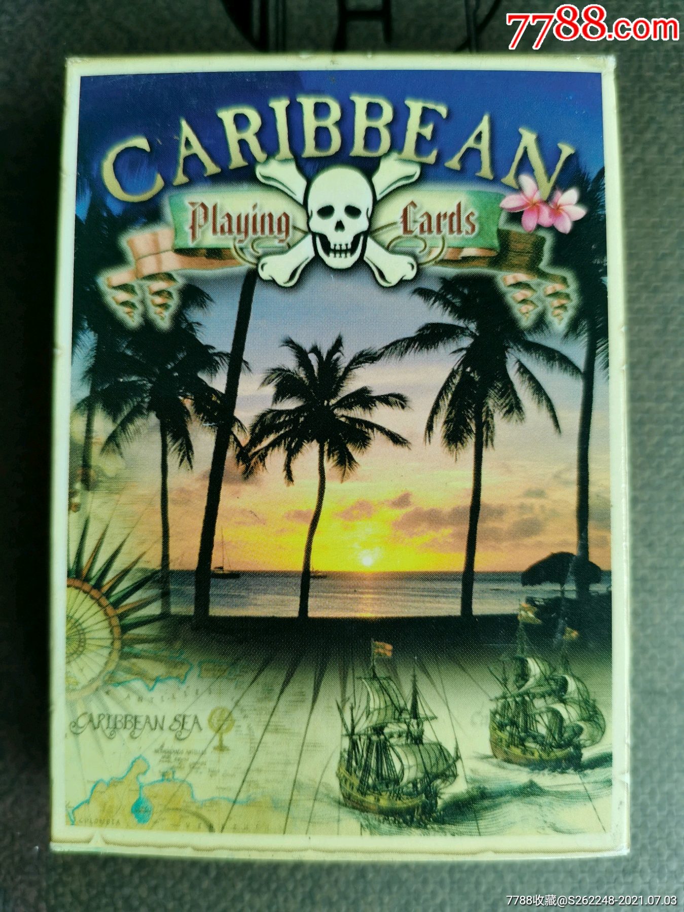 美国定牌加勒比海盗岛扑克牌