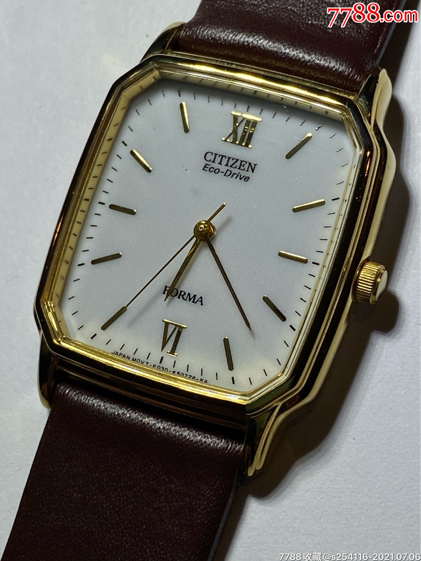 日本西铁城citizen光能男表ecodrive光动力光能手表表盘直径283