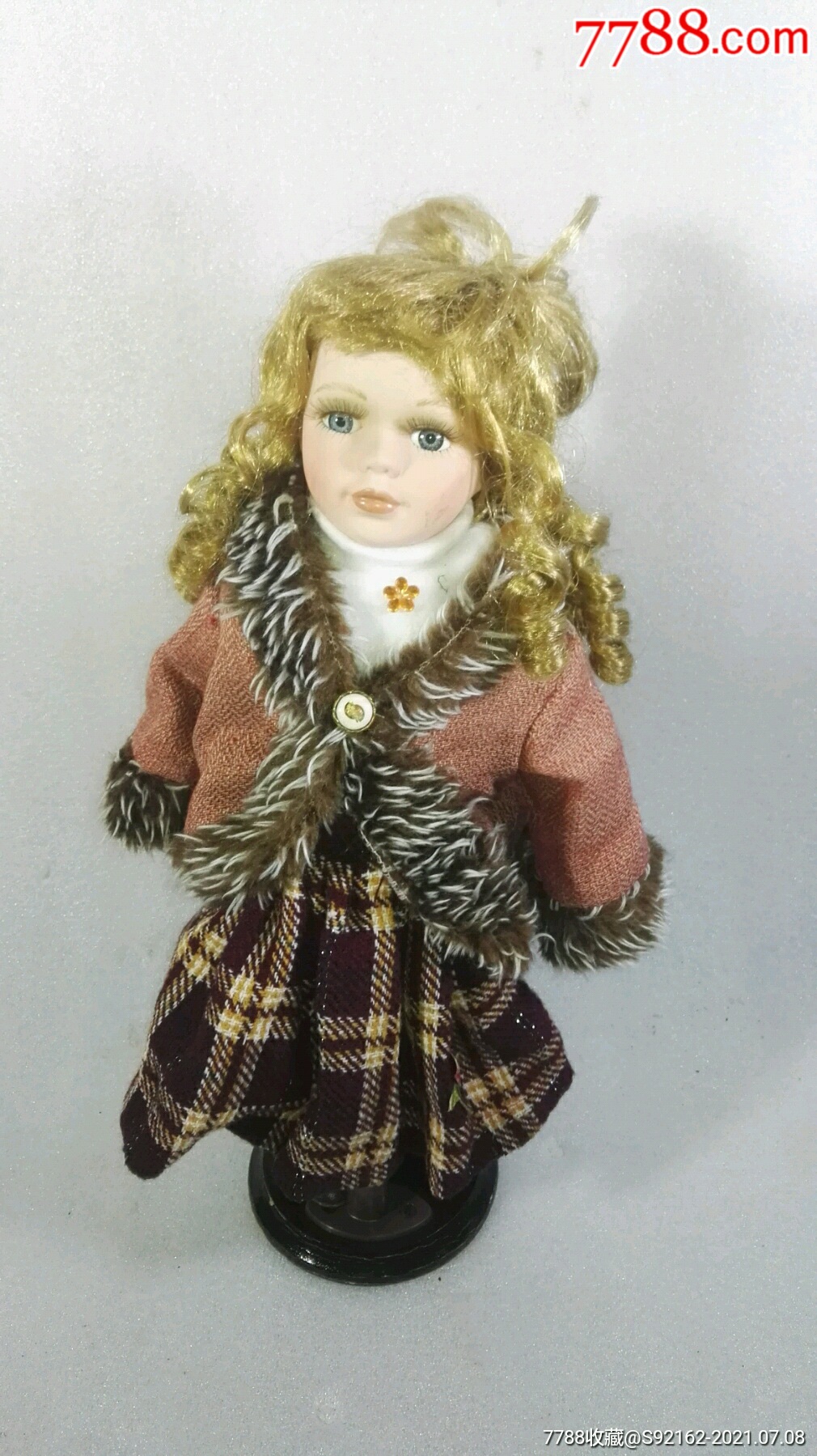 德国中古vintage回流手工玩偶