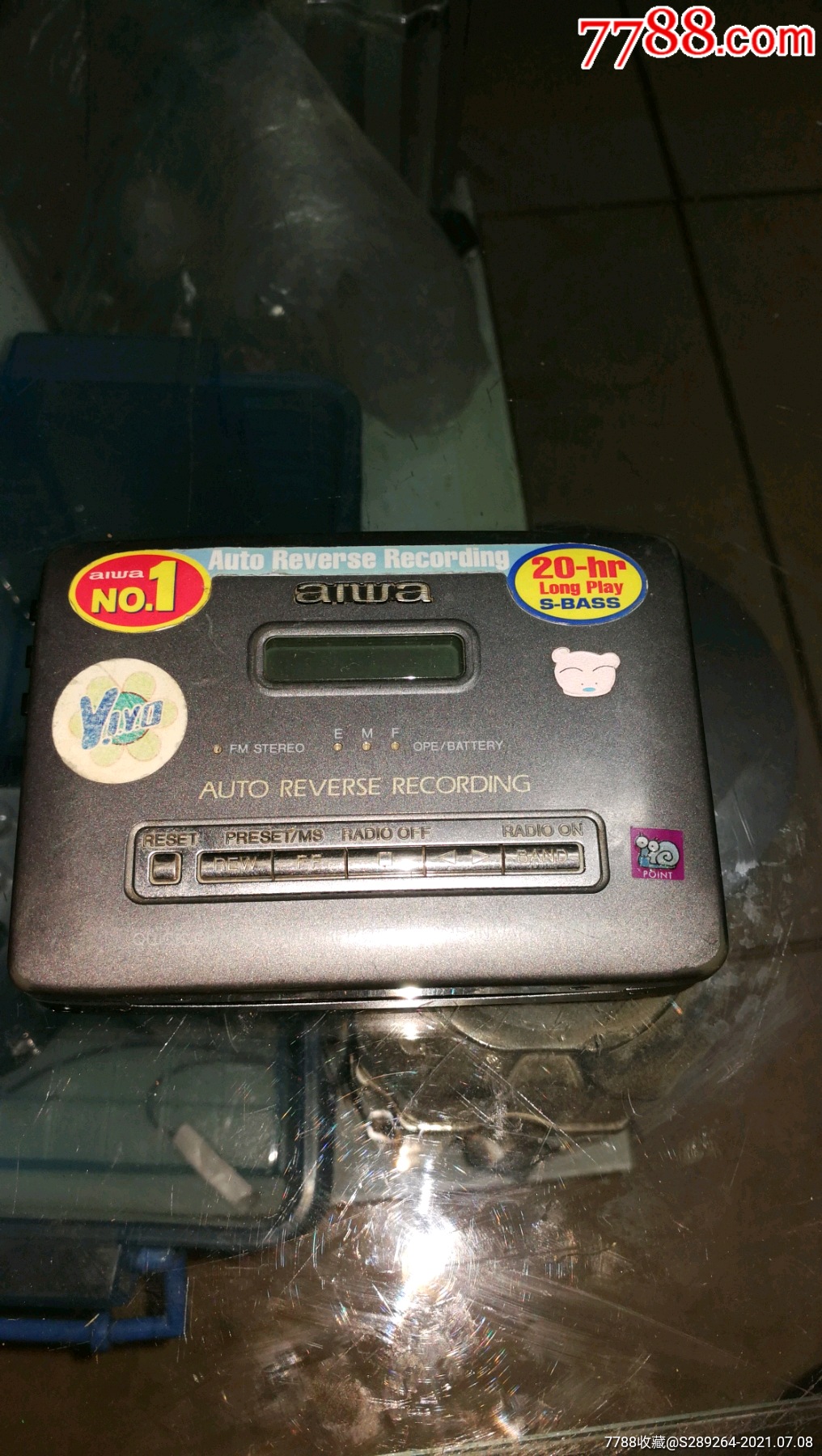 爱华磁带随身听jx819