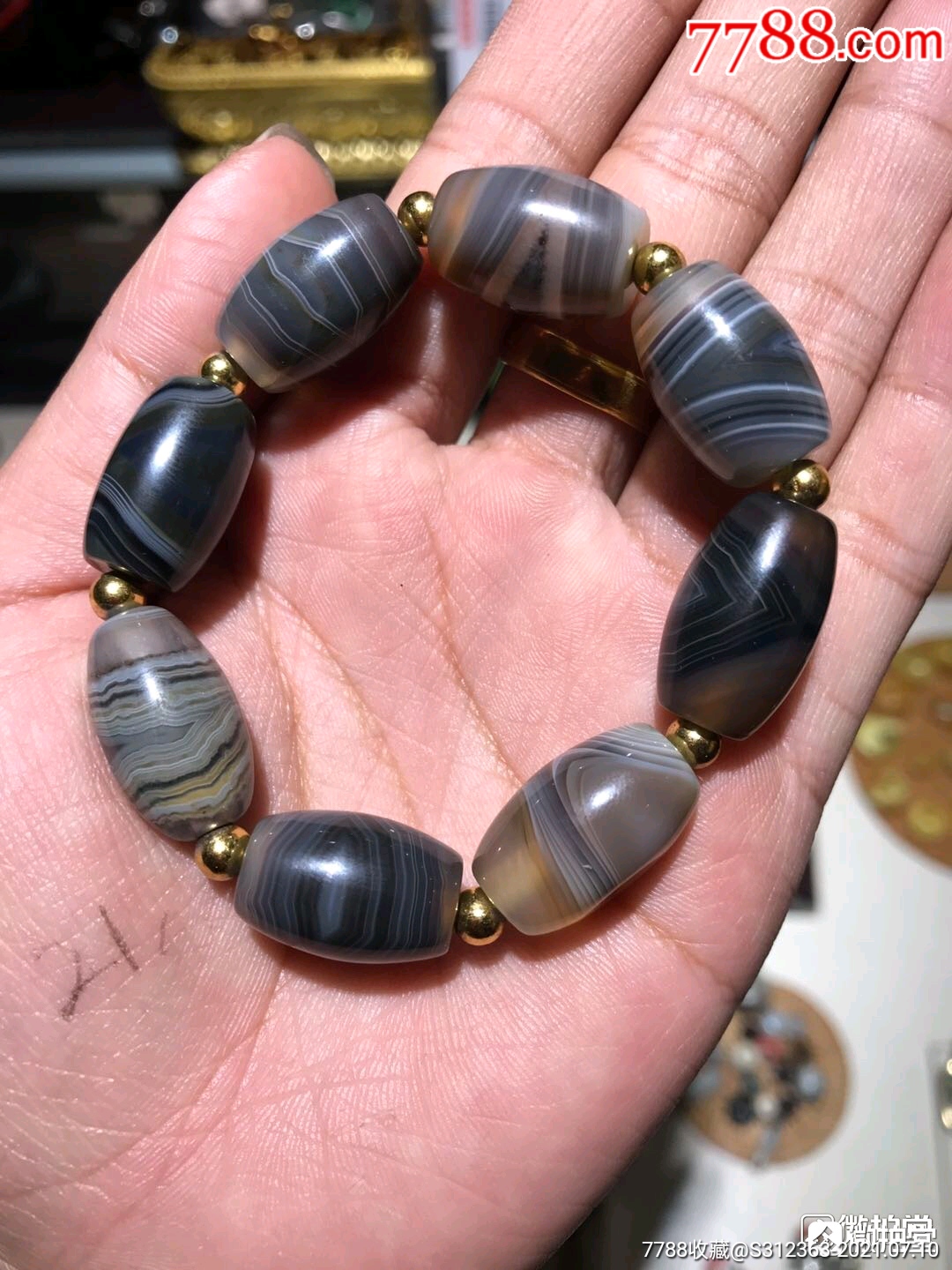 藏传;老缠丝玛瑙