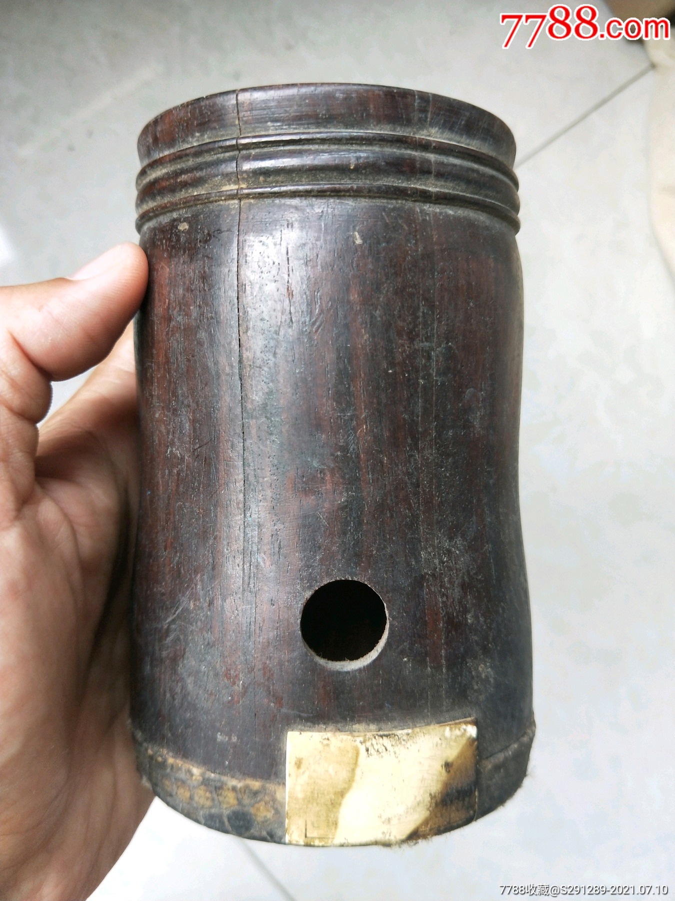 老红木二胡筒子高胡筒_二胡/胡琴_第1张_7788音像