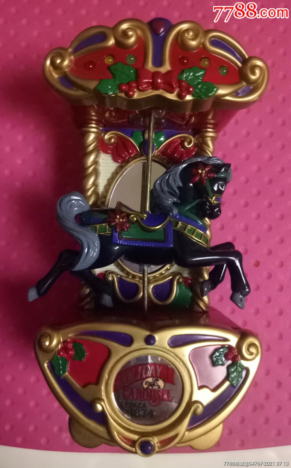 早期外国木马上下运动玩具-价格:45元-au27054825-其他传统玩具 -加价