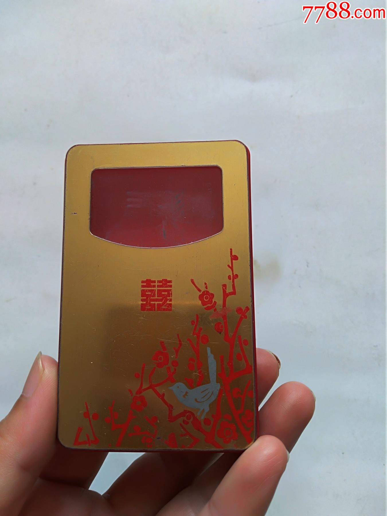 八十年代,红双喜老烟盒(塑料)喜鹊登梅,非常别致,完好,少见,点图可