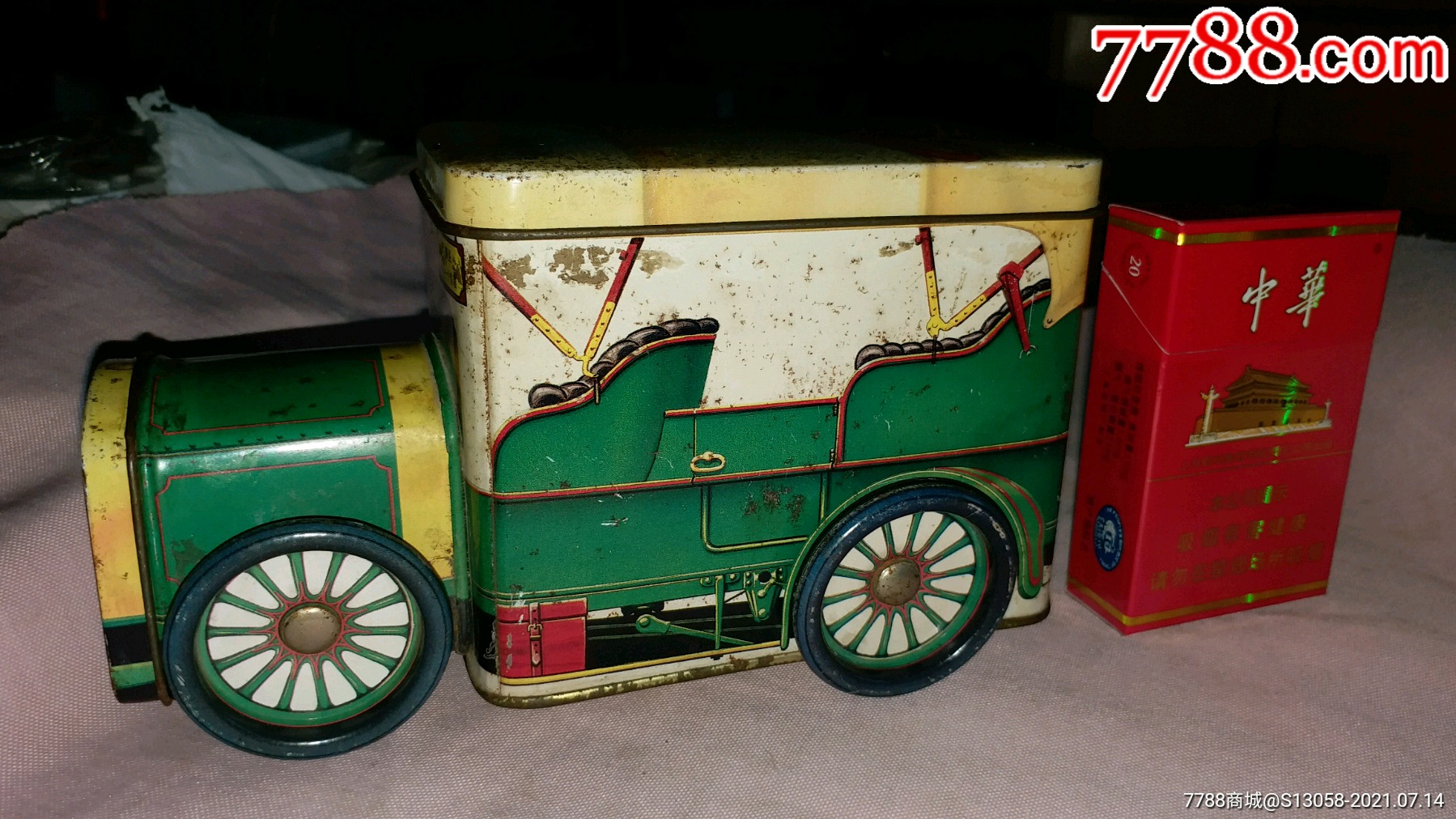 9728老爷车巧克力铁皮车