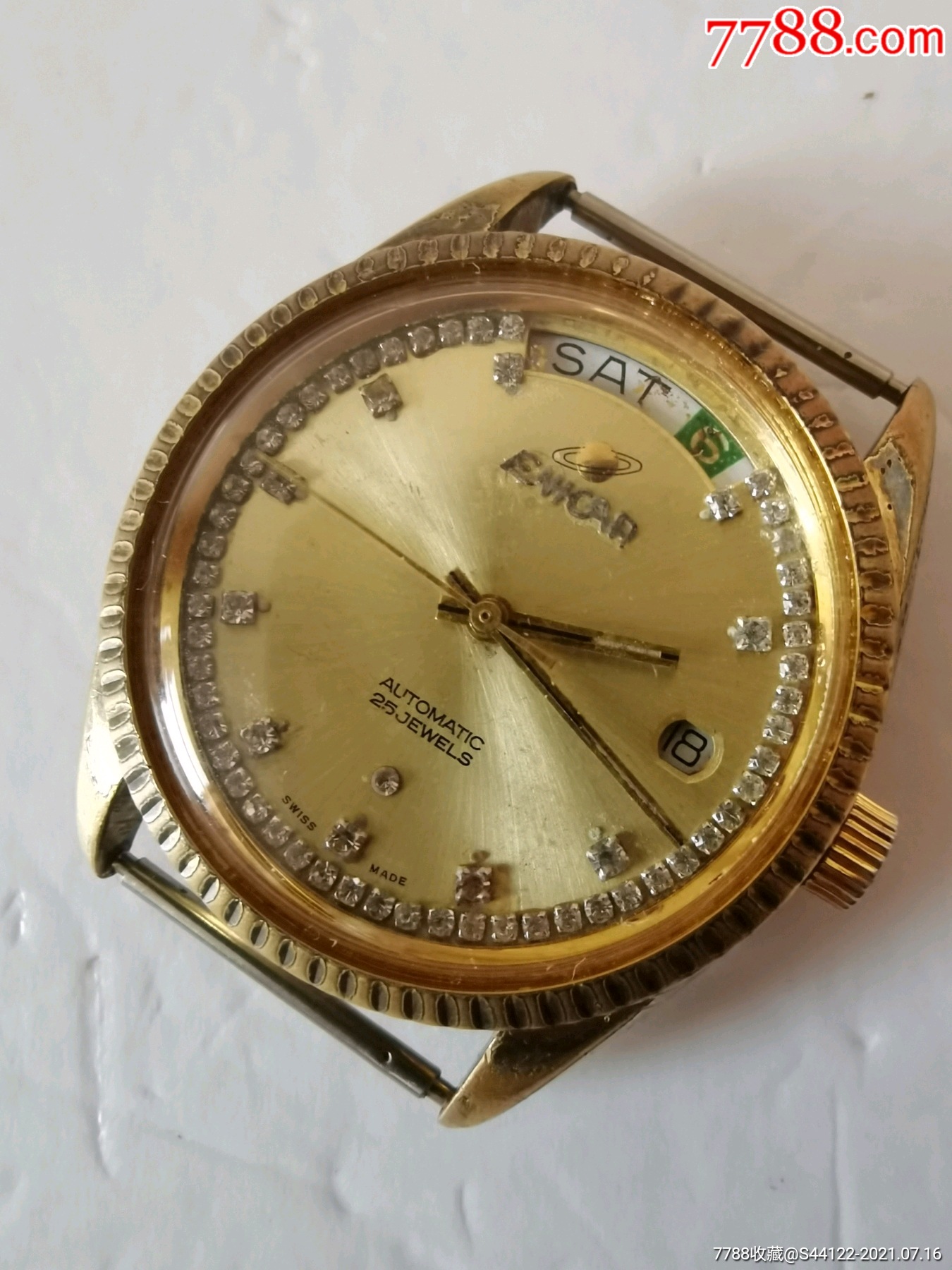 稀少英格男式2169机芯自动手表_价格280元_第1张