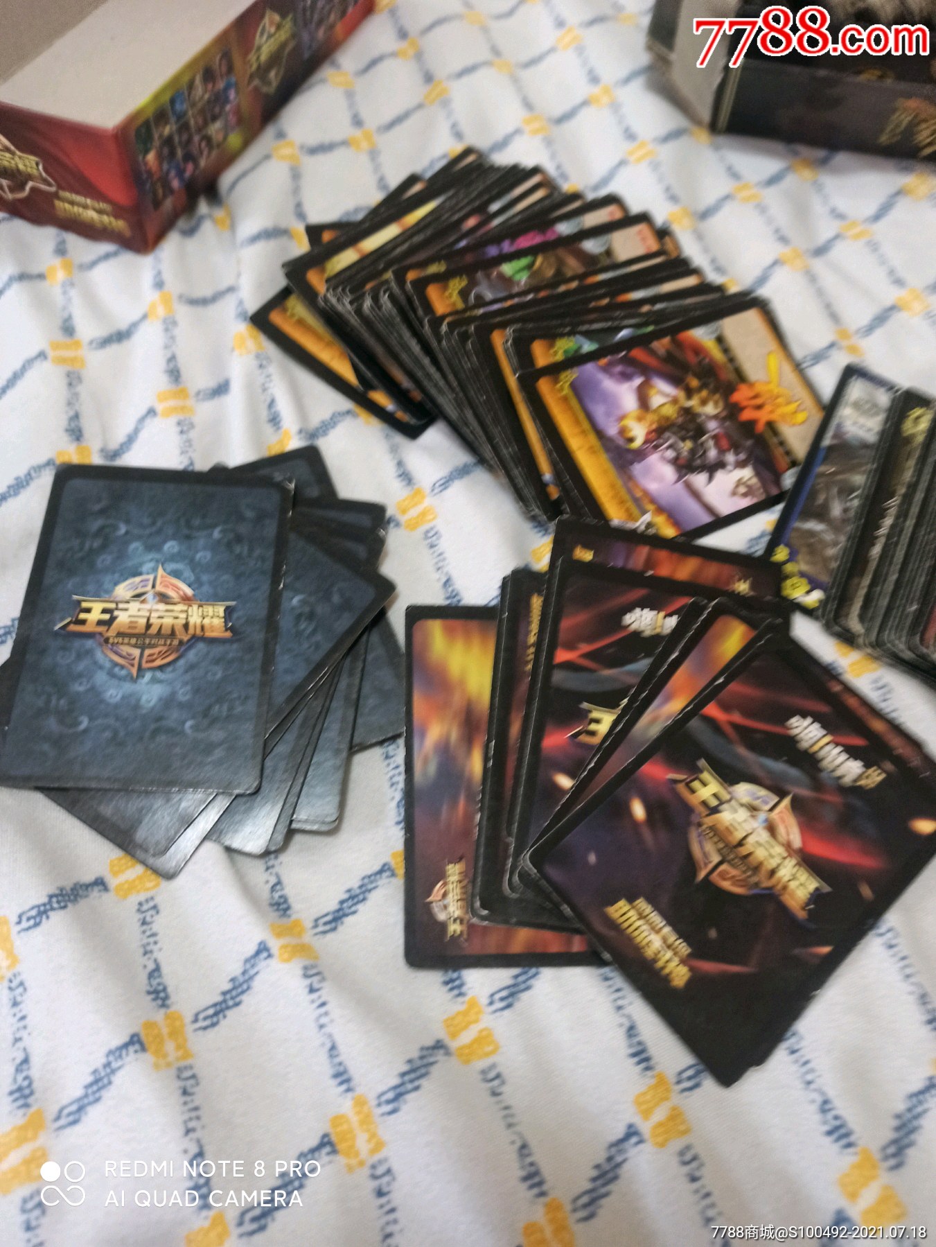 王者荣耀卡片140多张