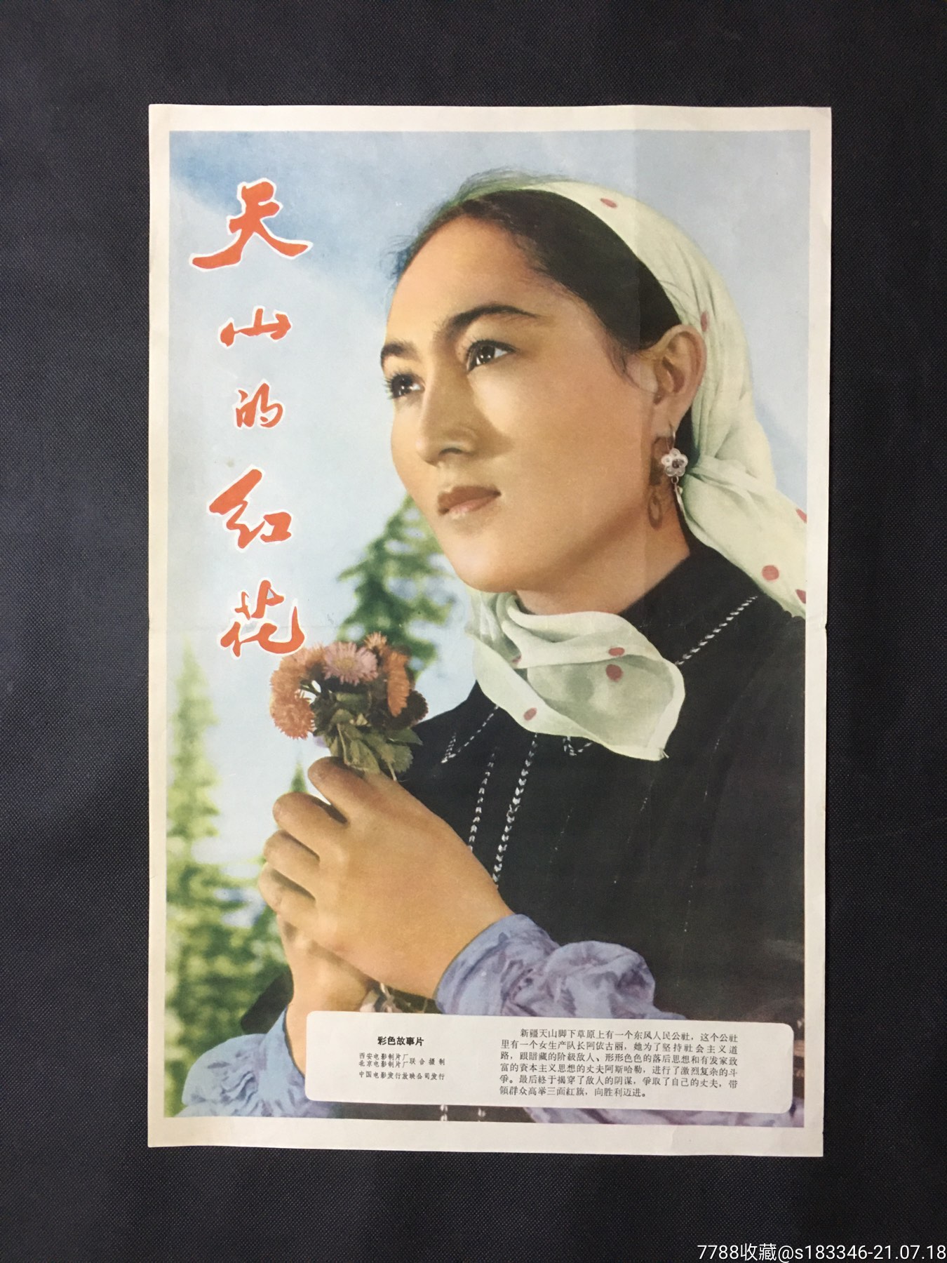 天山的红花-价格:150元-au27103554-电影海报 -加价-7788收藏__收藏