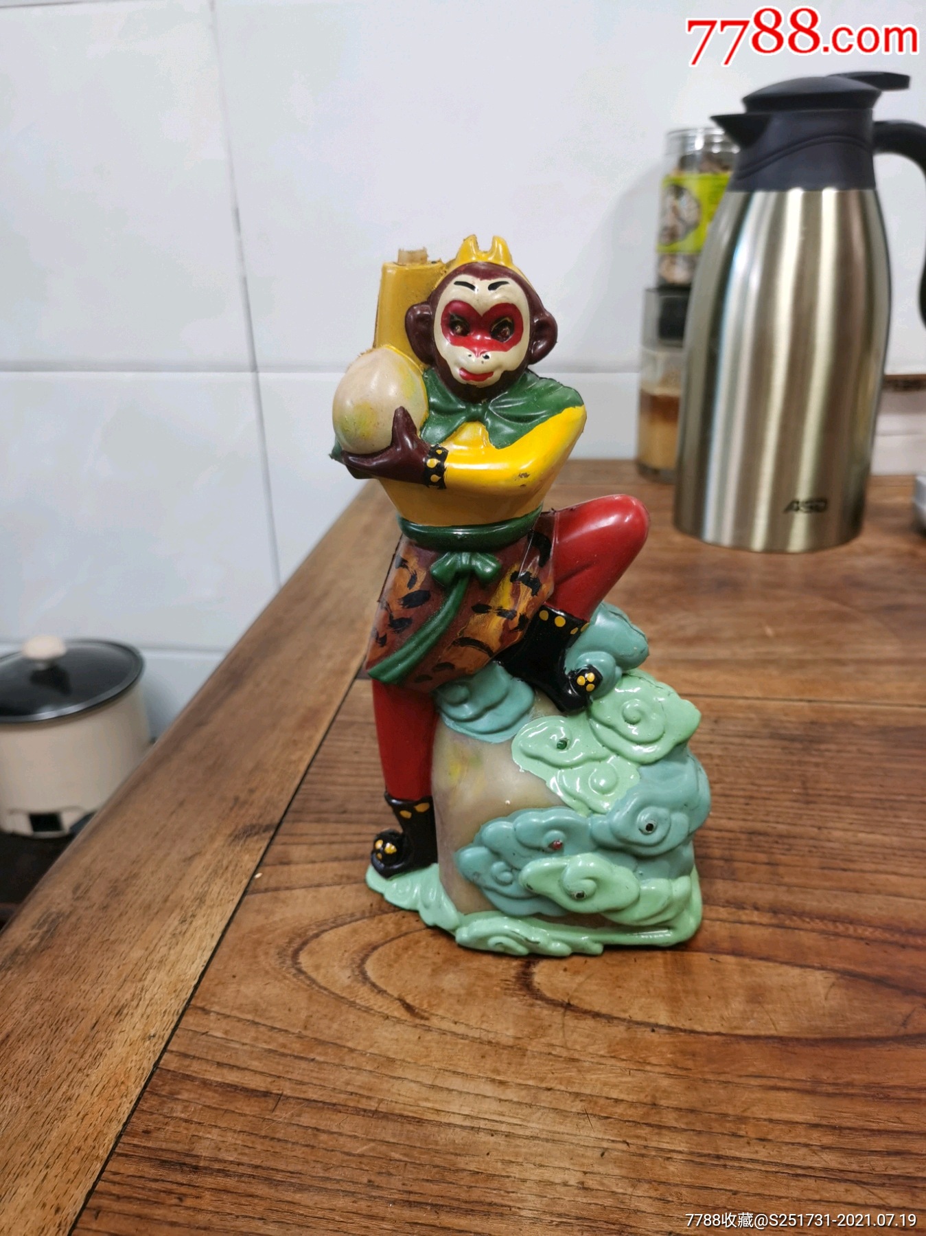 老玩具孙悟空模型