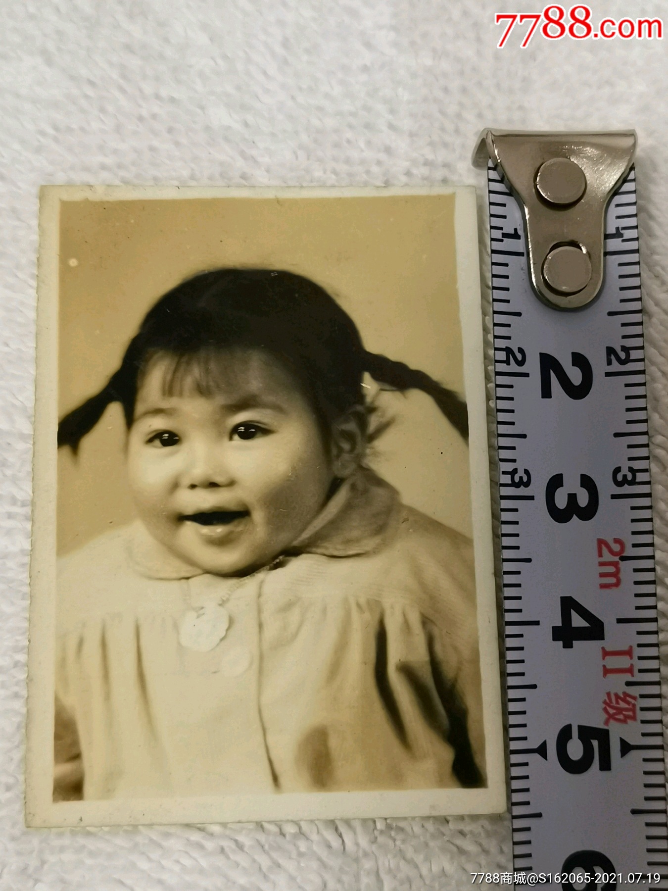 五十年代胖丫头留影