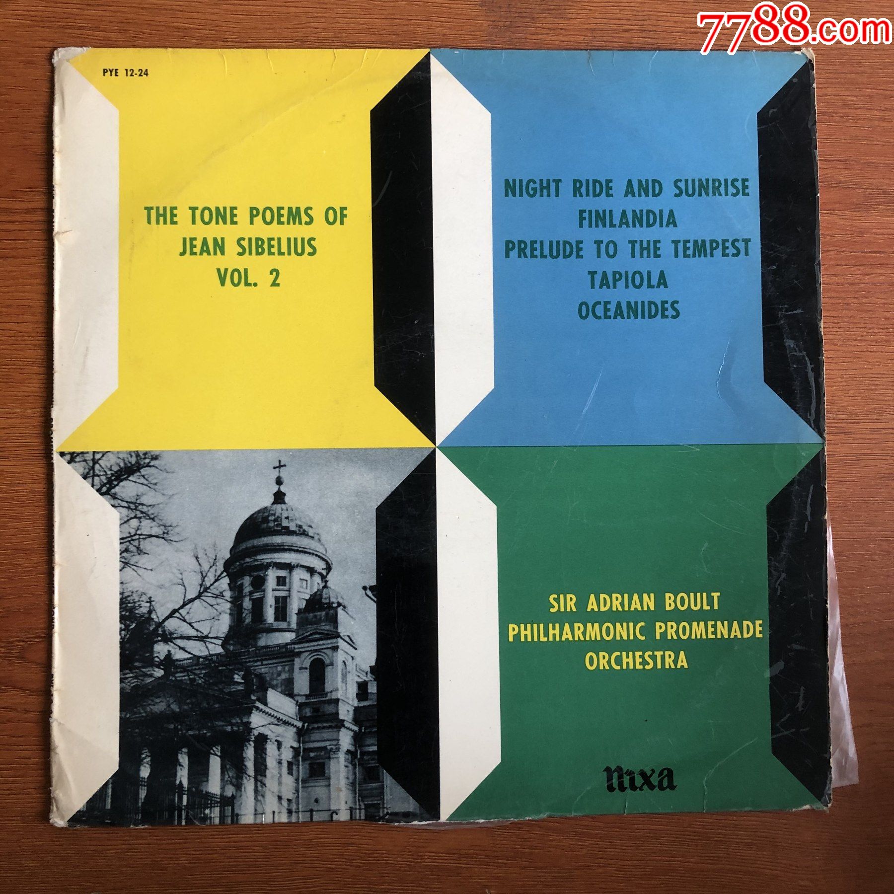 西贝柳斯交响诗12寸黑胶lpa5