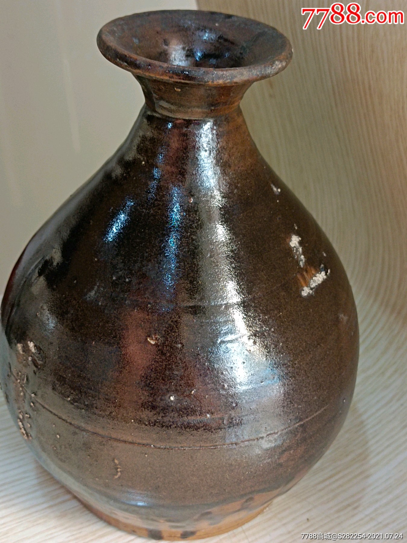 酱釉瓶_酱釉瓷/紫金釉_第10张_7788瓷器