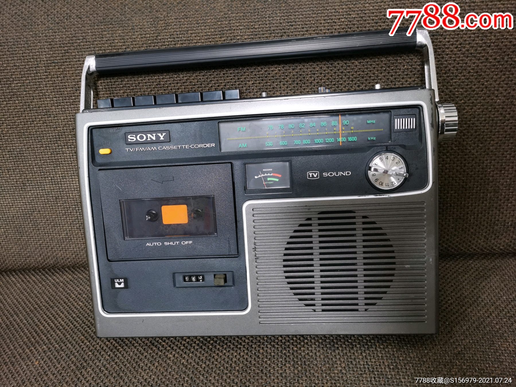 索尼单卡收录机cf-1950(故障机)