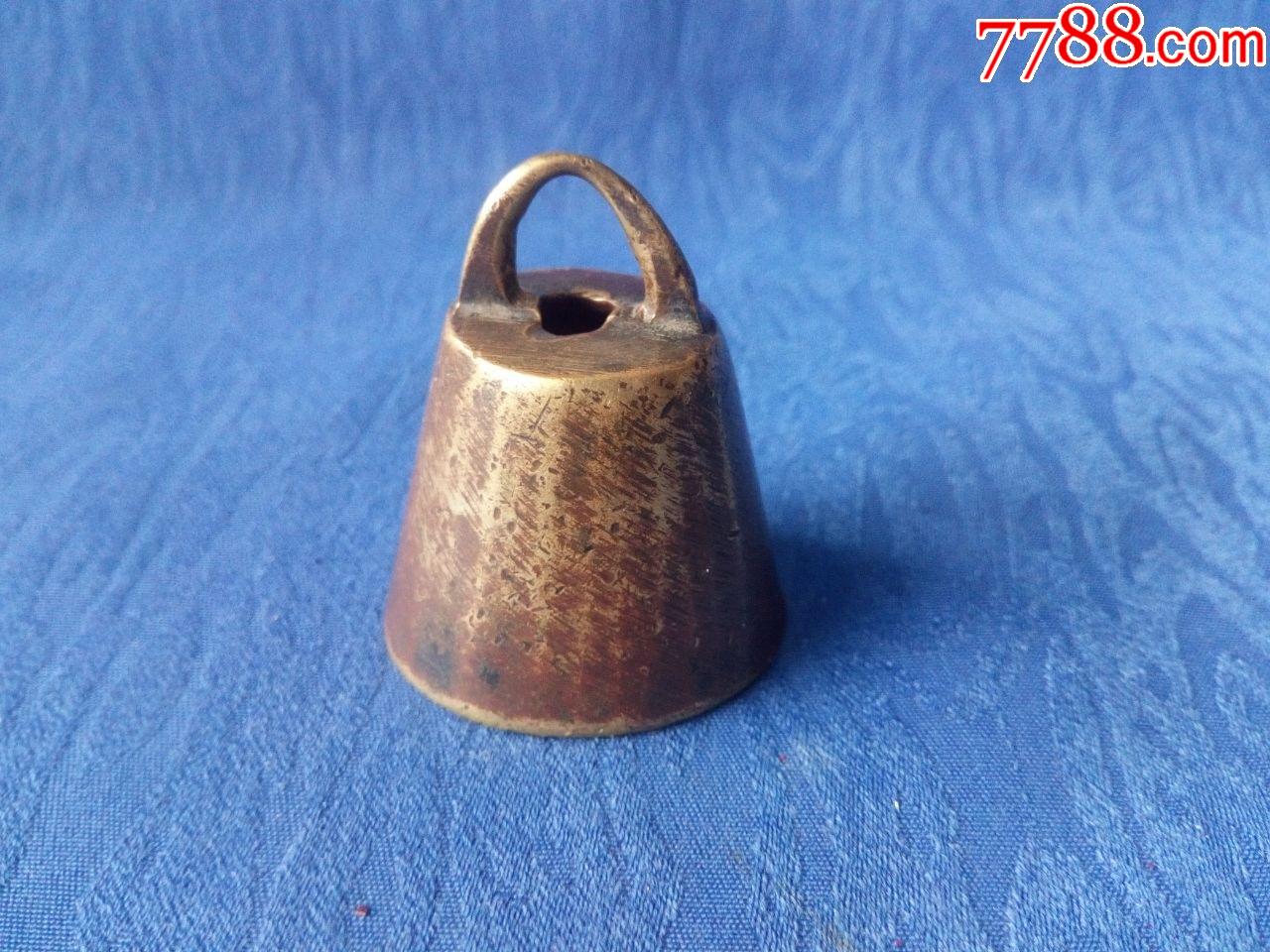 汉代战马配饰黄铜铃铛可惜少铛造型制式漂亮灵动可爱高古老铜件