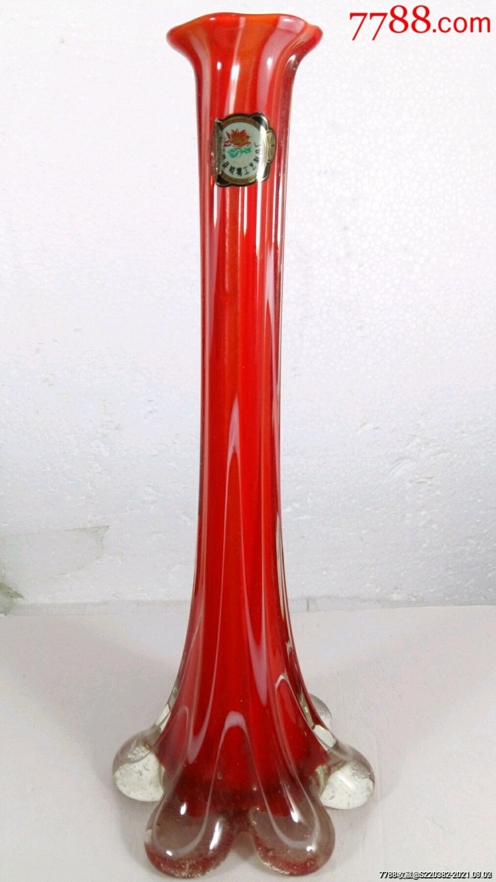 {大处理}老玻璃花瓶