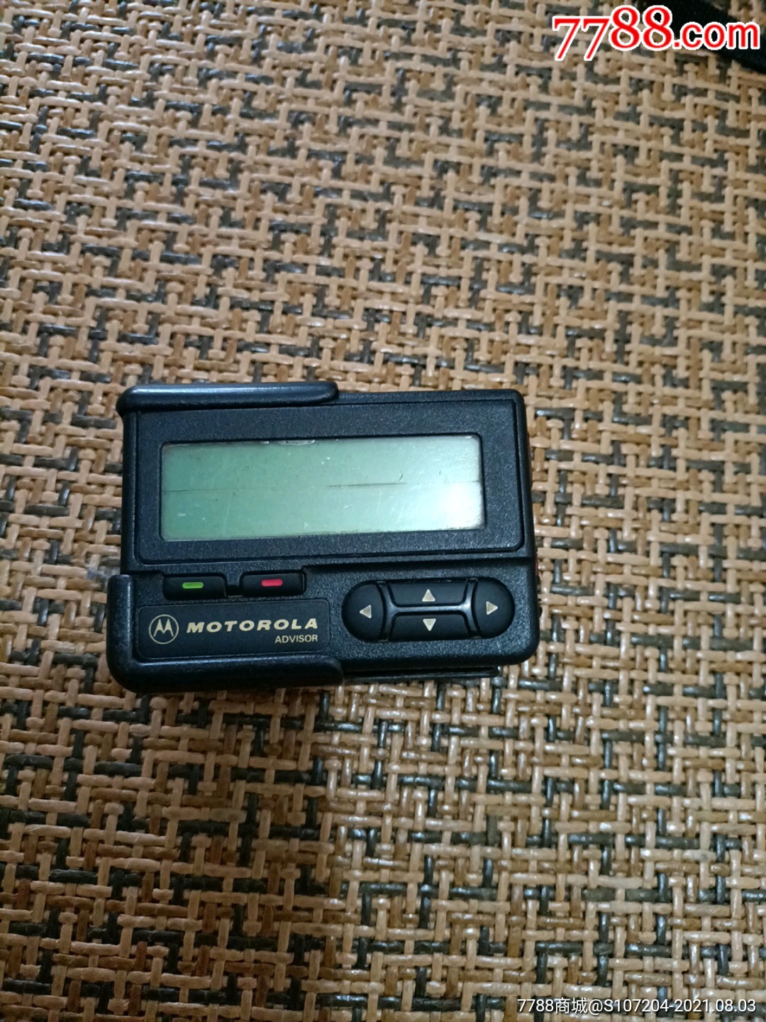 传呼机一台-价格:1元-au27254264-传呼机/bb机 -加价-7788收藏__收藏