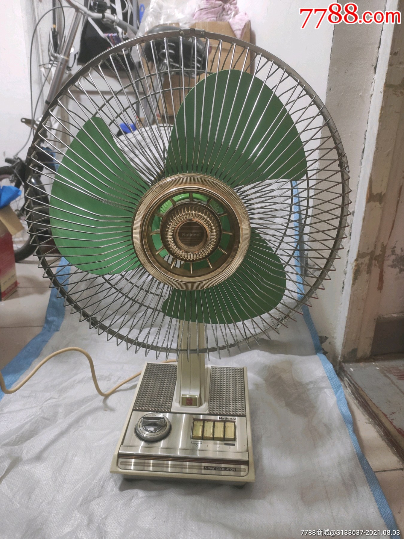 大众拍卖 统一编号: au27256200  店内编号:c00007 品种: 电风扇-电