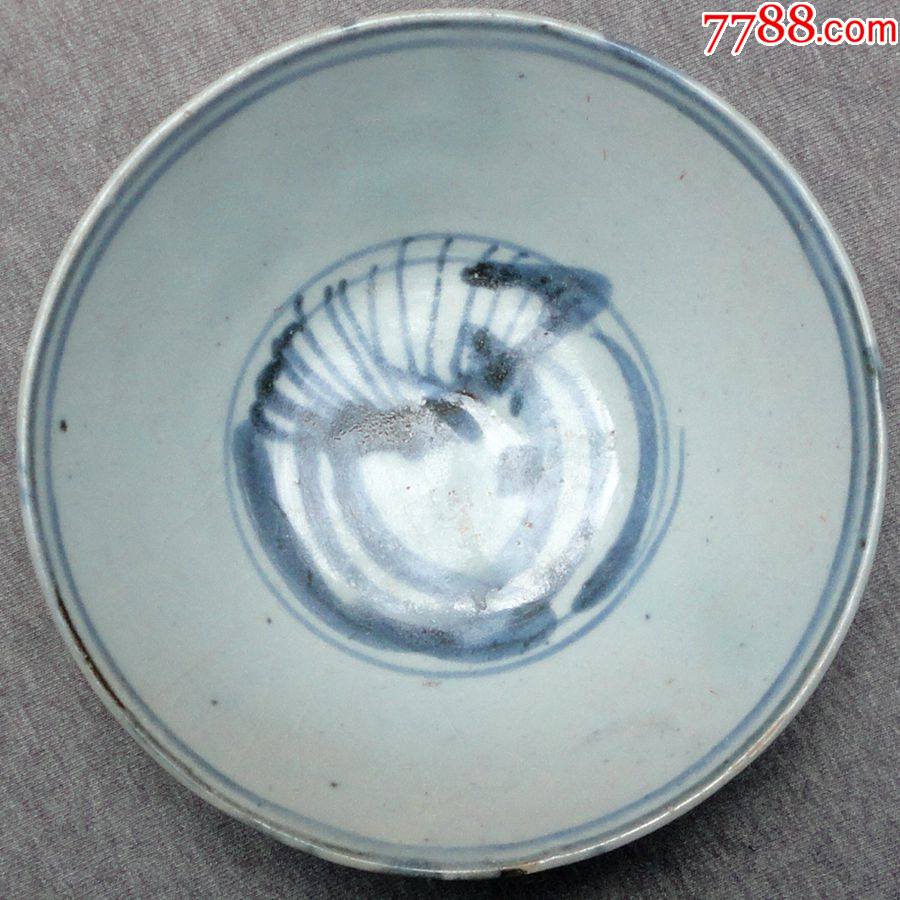 明代青花碗