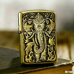 zippo鬼王大师3d浮雕灵魂伴侣双面打火机_伯克莱【7788商城__七七八八