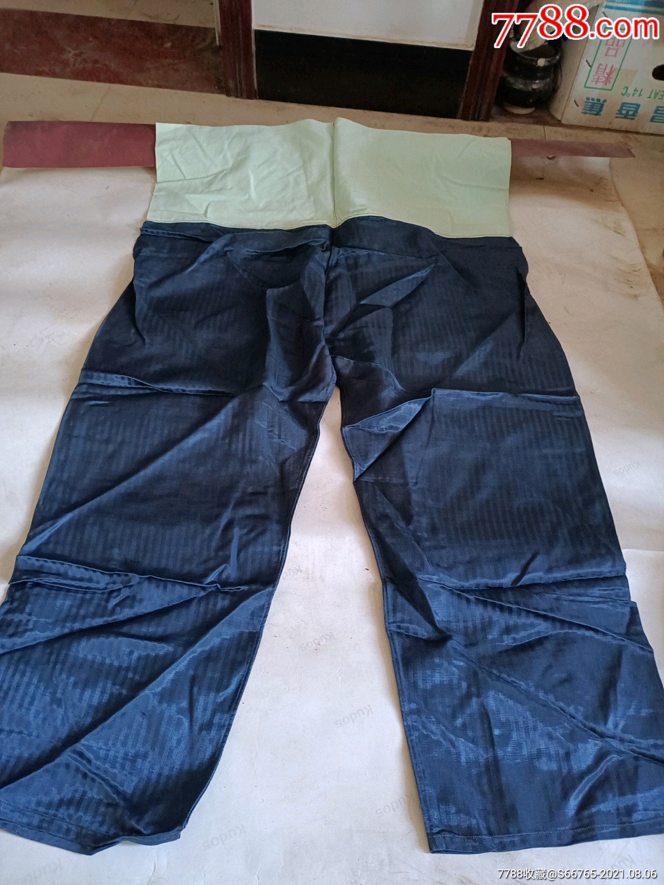 怀旧民国老地主家绸缎免档裤