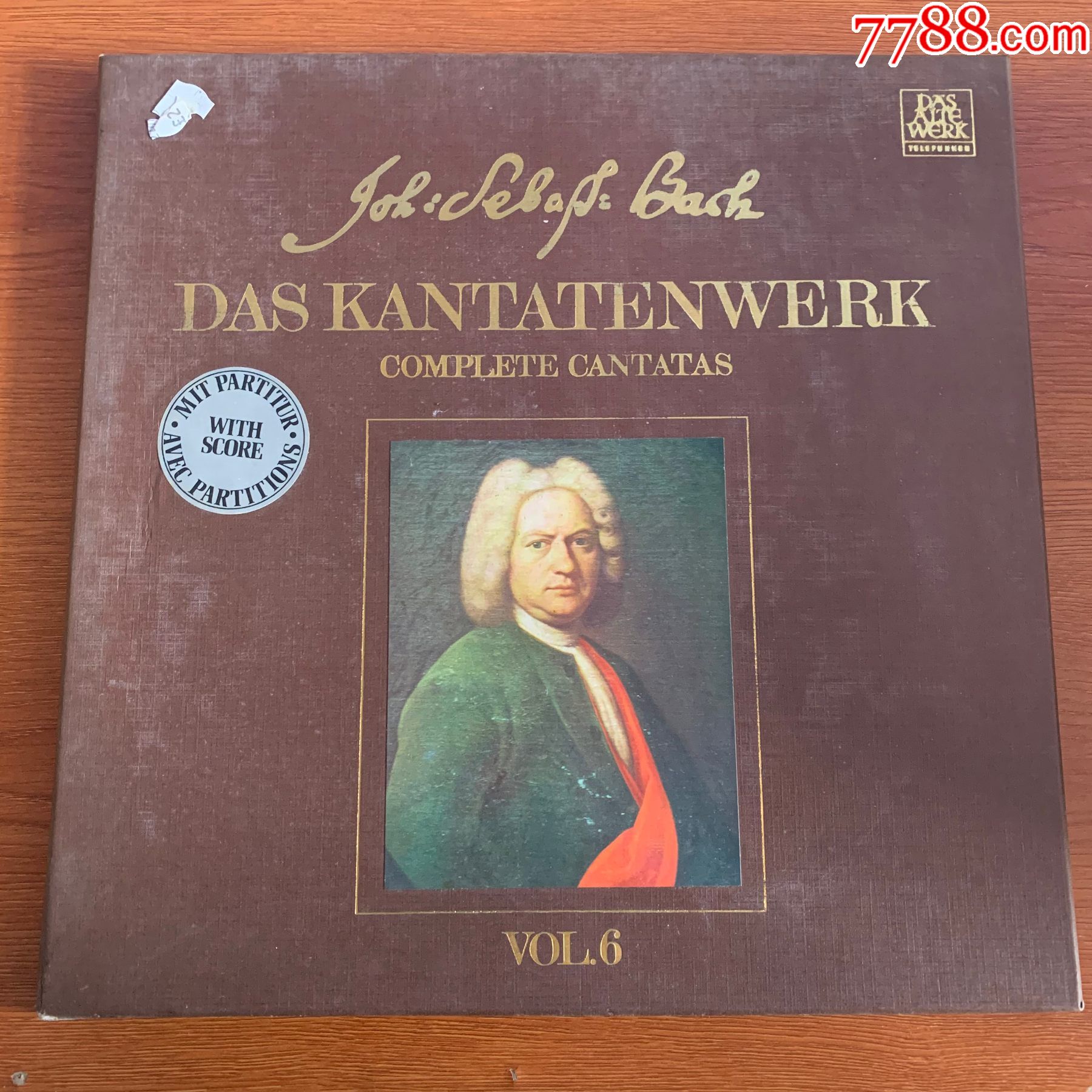 巴赫daskantatenwerk康塔塔大合唱全集-12寸黑胶-2lp--d4