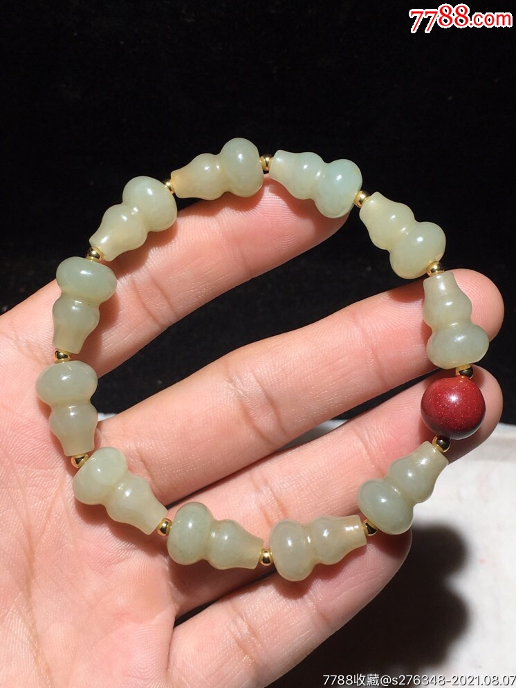 老玉和田玉福禄手串