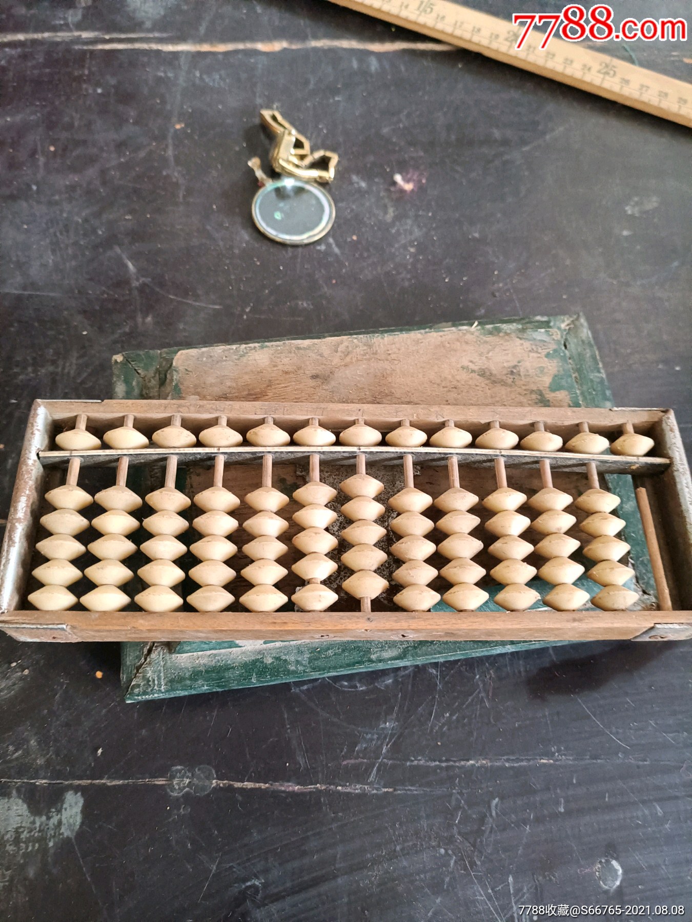 怀旧老河北飞鸽牌13档小算盘