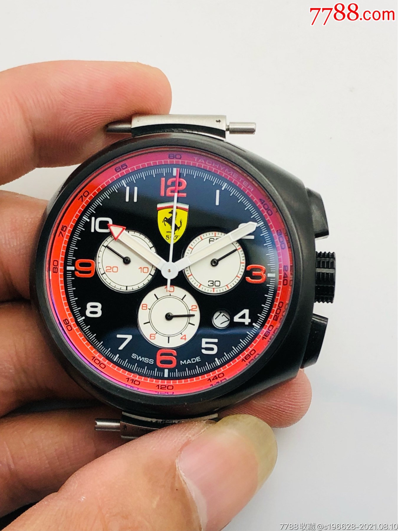法拉利多功能石英计时码男表(瑞士原装机芯)