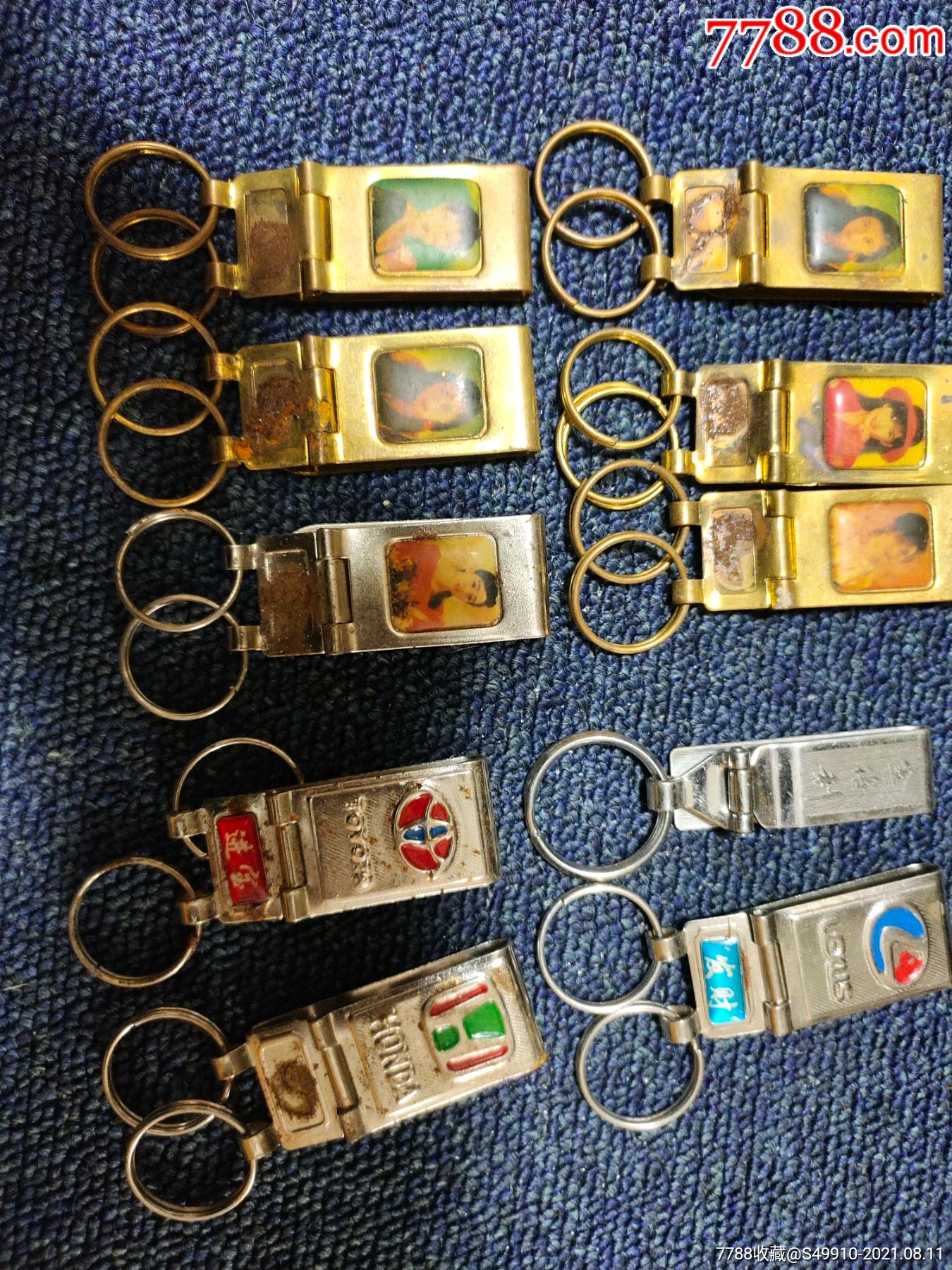 老式明星钥匙扣