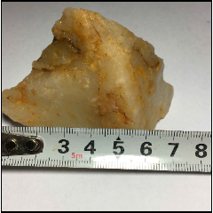 4n104芝麻石玉石原石毛料颜色好