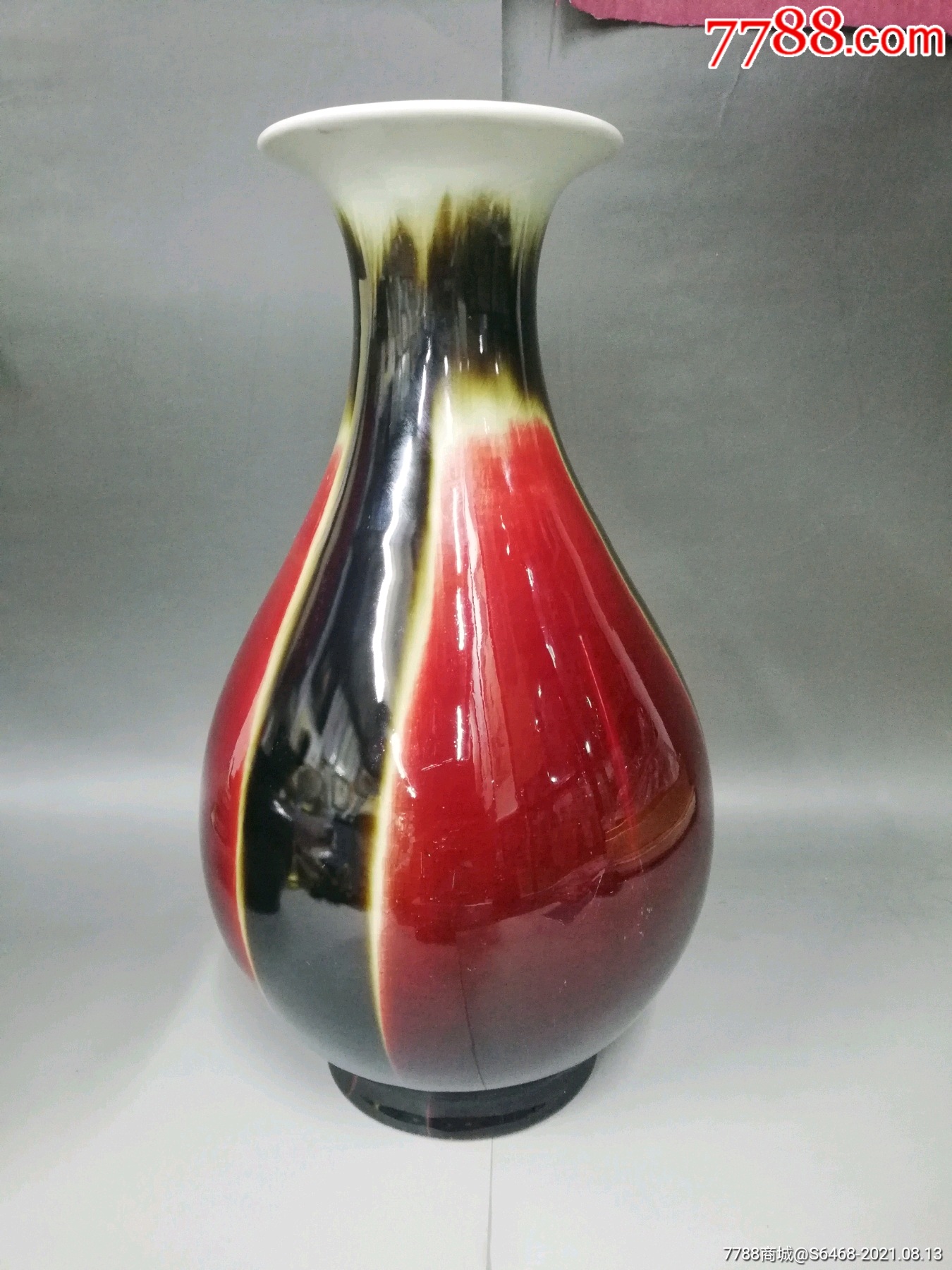 景德镇三羊开泰32公分高瓶