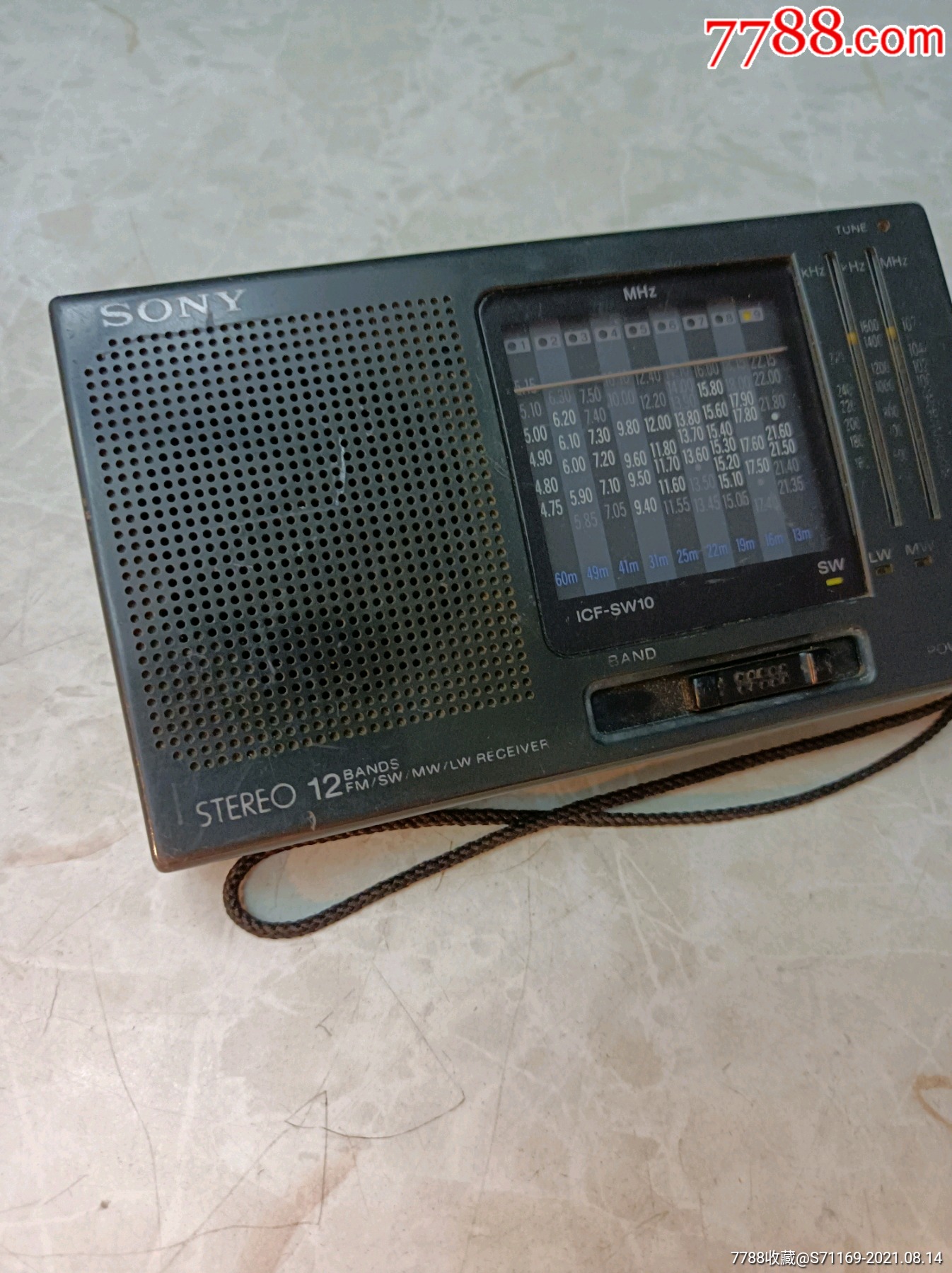 索尼ws一10小机_收音机_第1张_7788音像