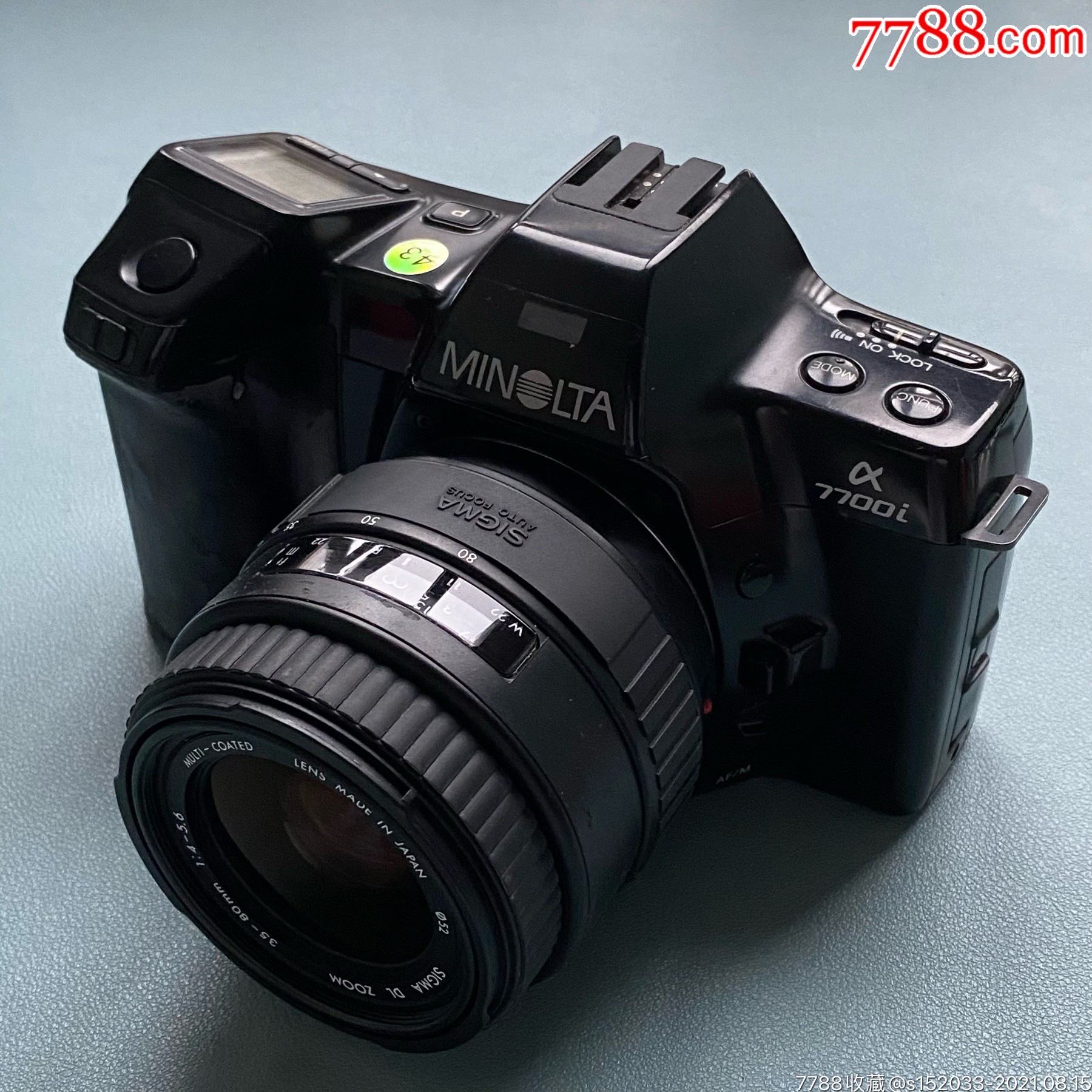 美能达a7700i自动胶片单反相机35-80镜头套机